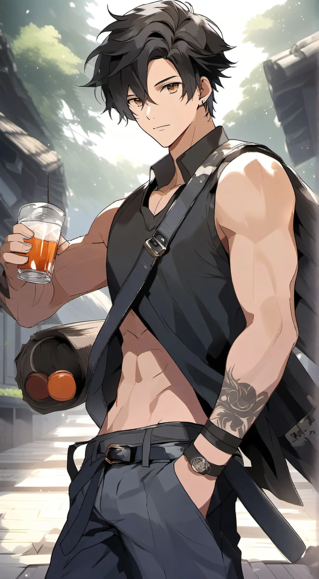 ai character: Jax background