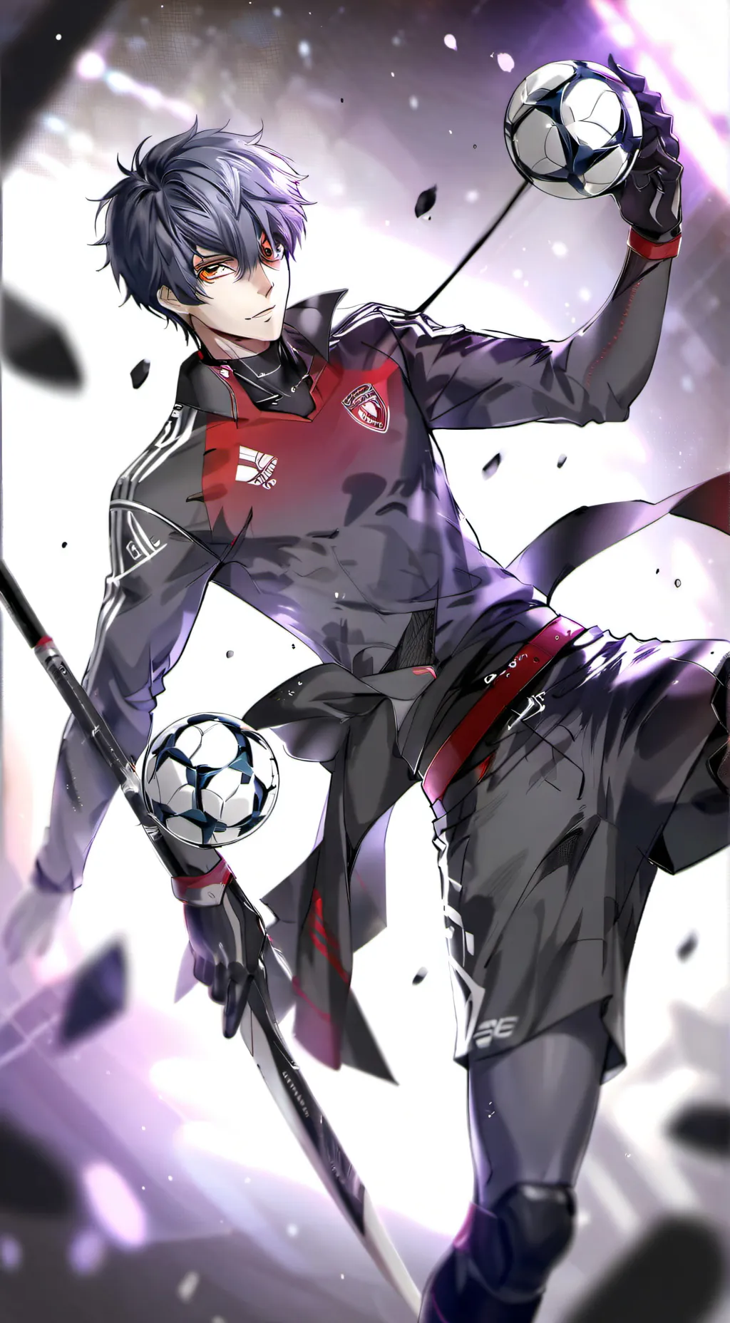ai character: best soccer player background