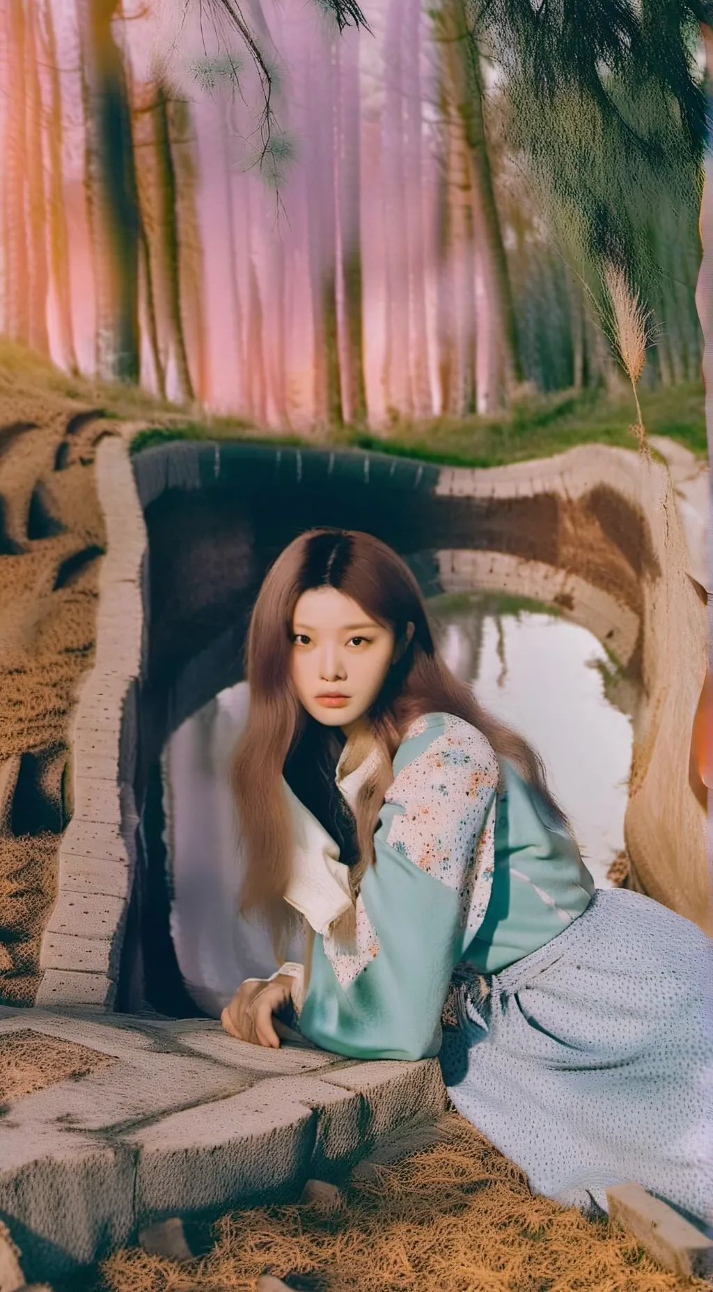 ai character: illit! background