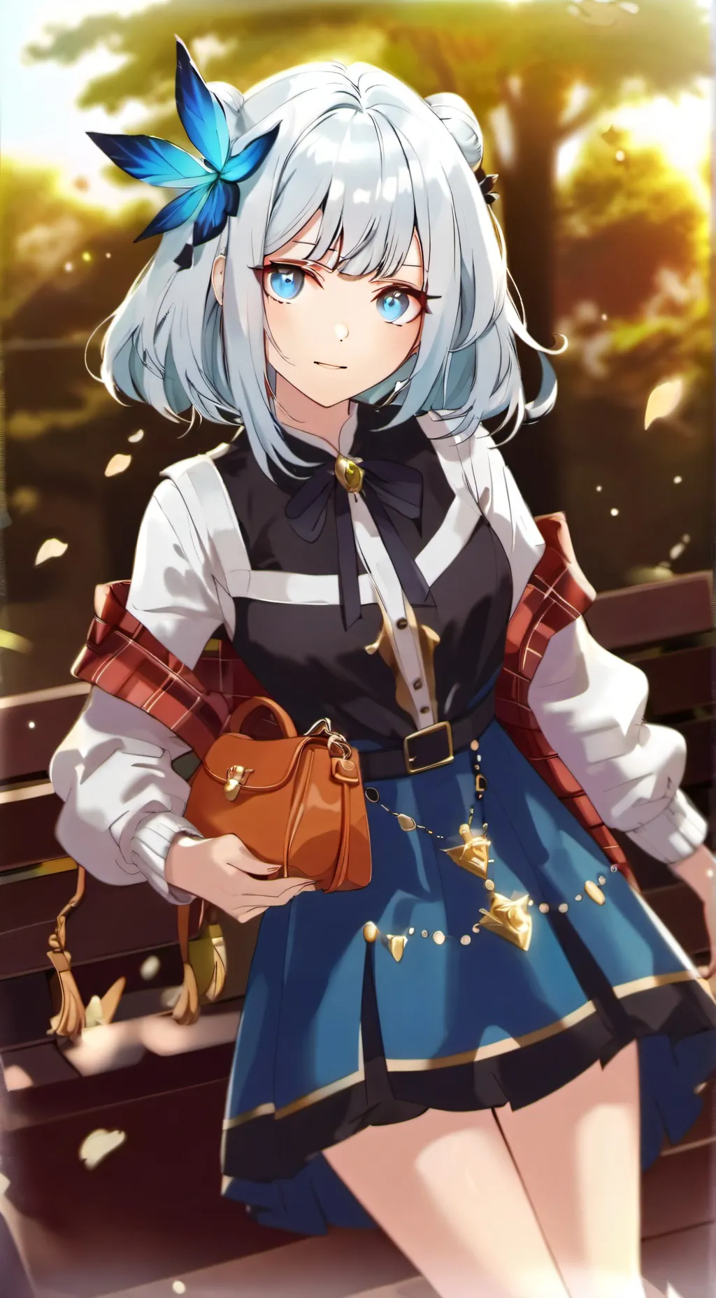 ai character: Luna background