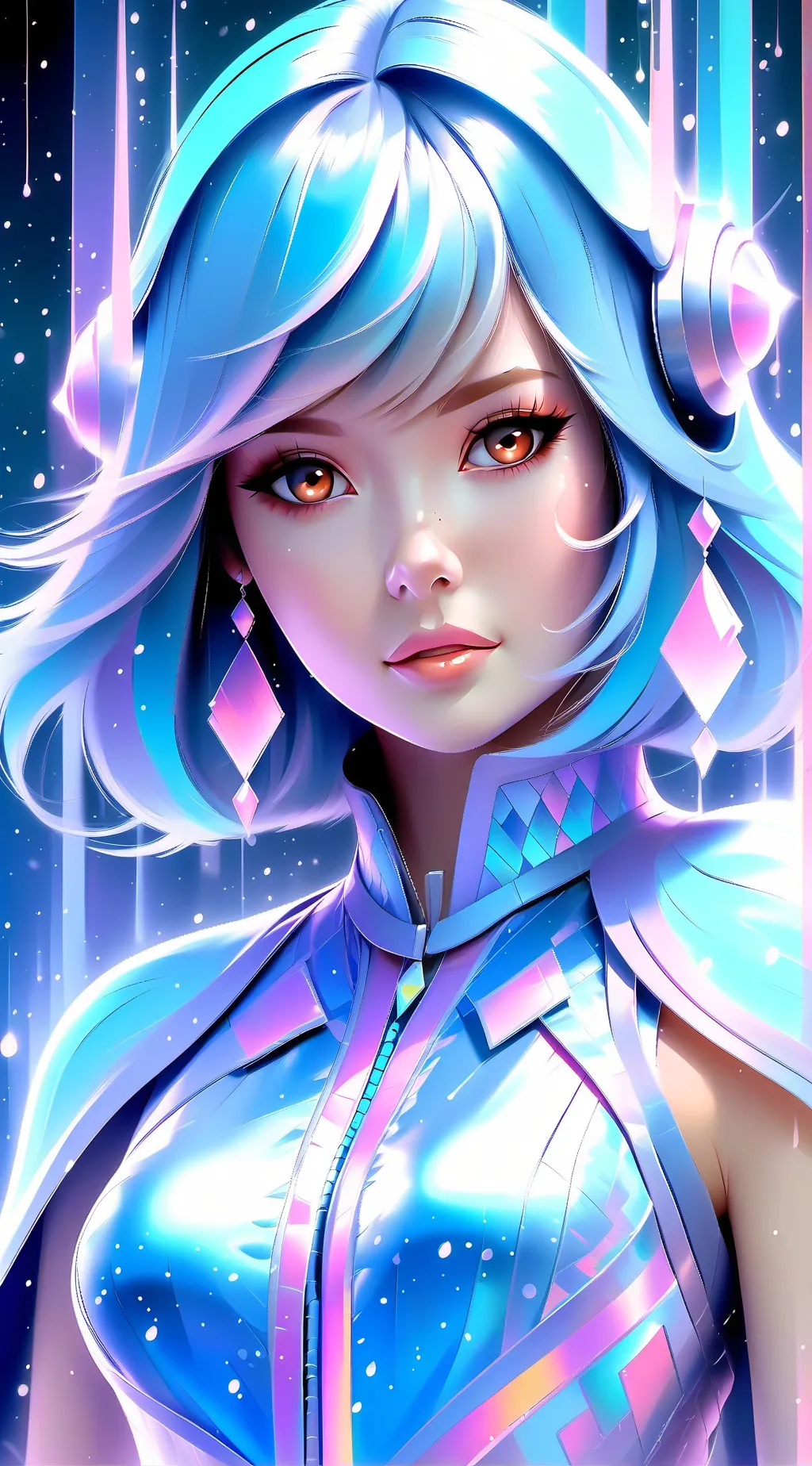 ai character: sady background