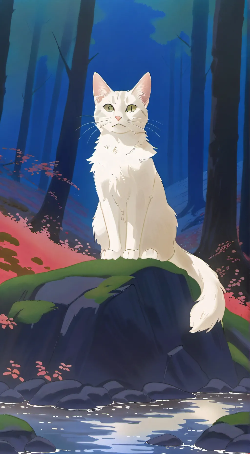 ai character: Warrior cats!  background