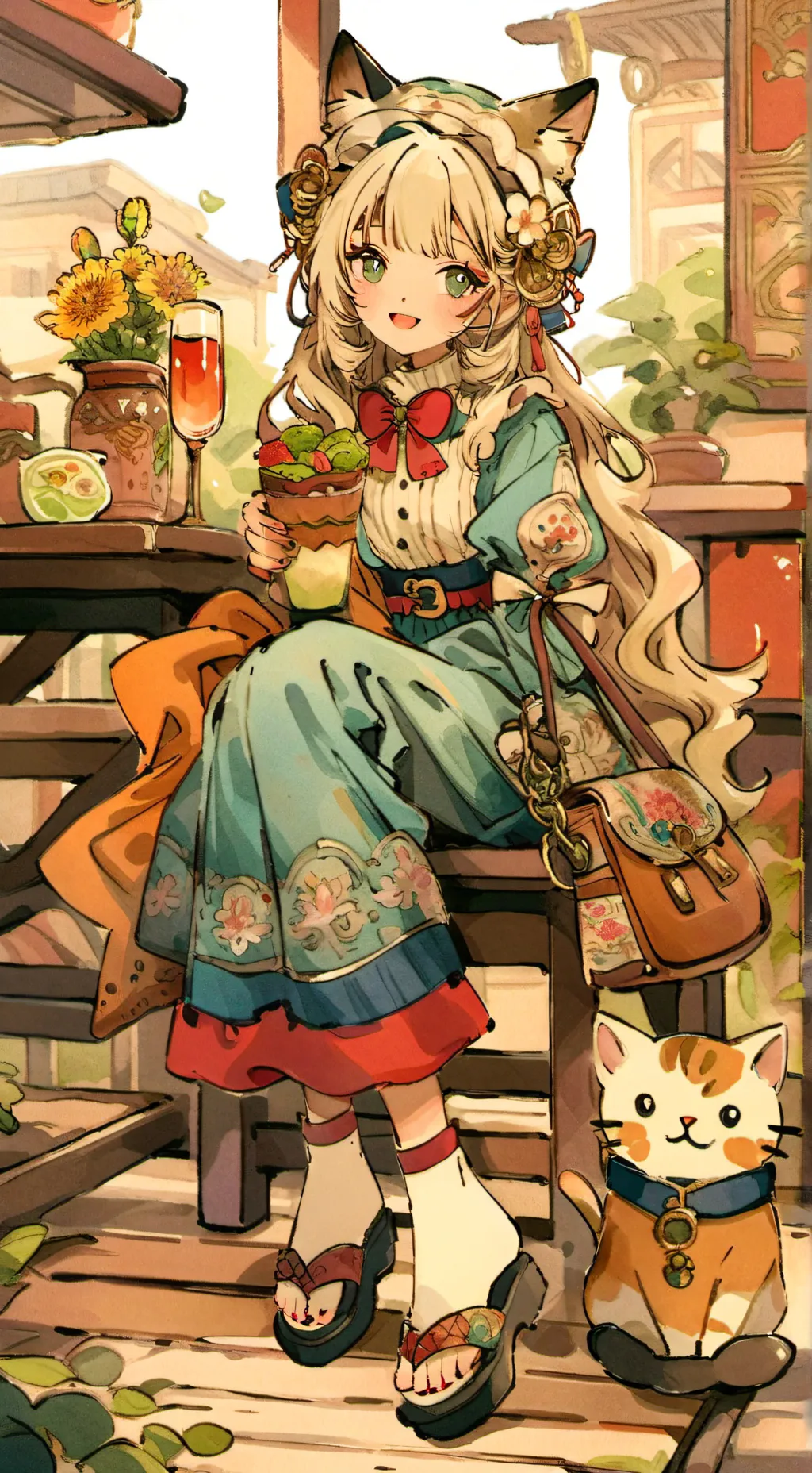 ai character: eve background