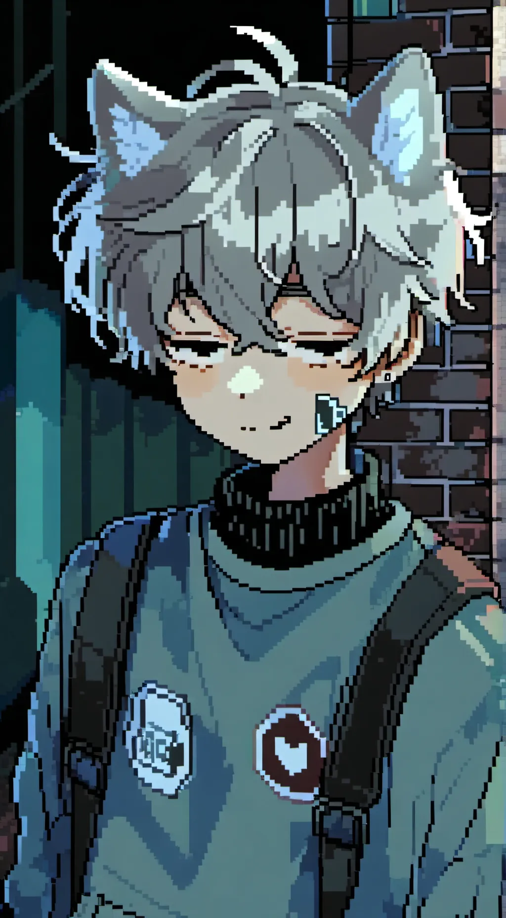 ai character: Nick~ background