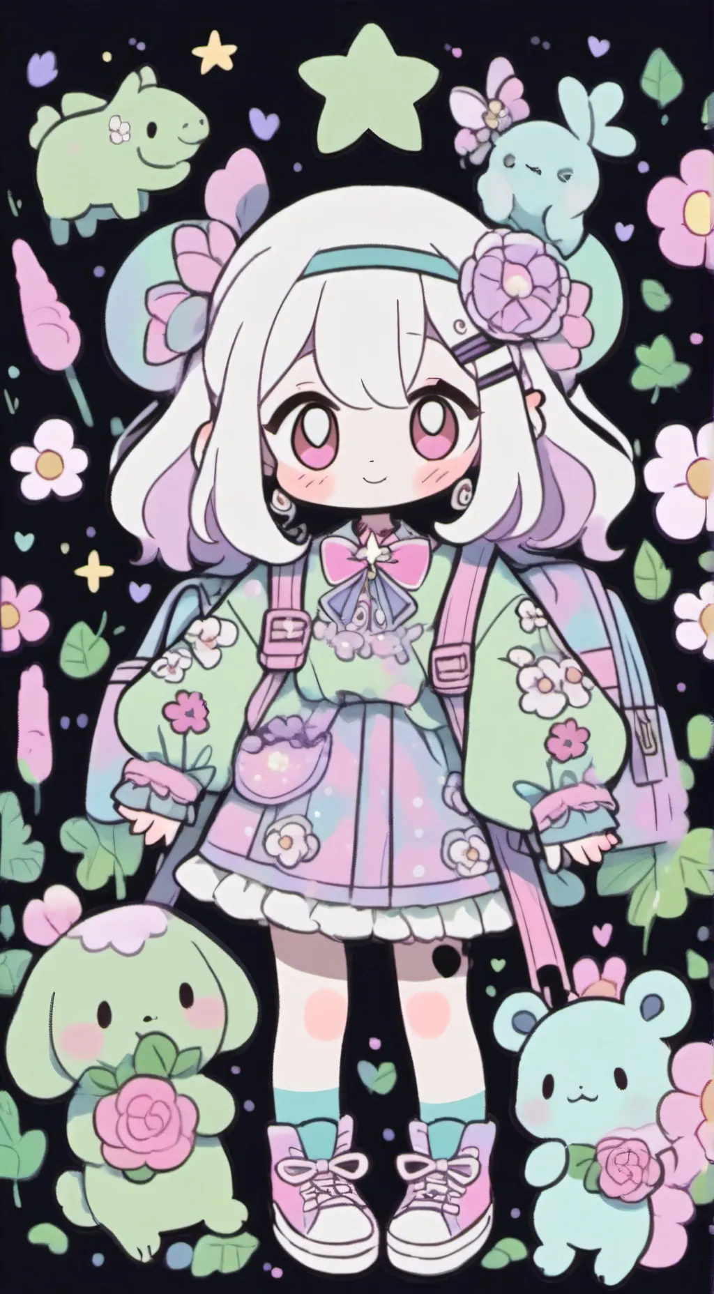 ai character: DANDY'S WORLD background