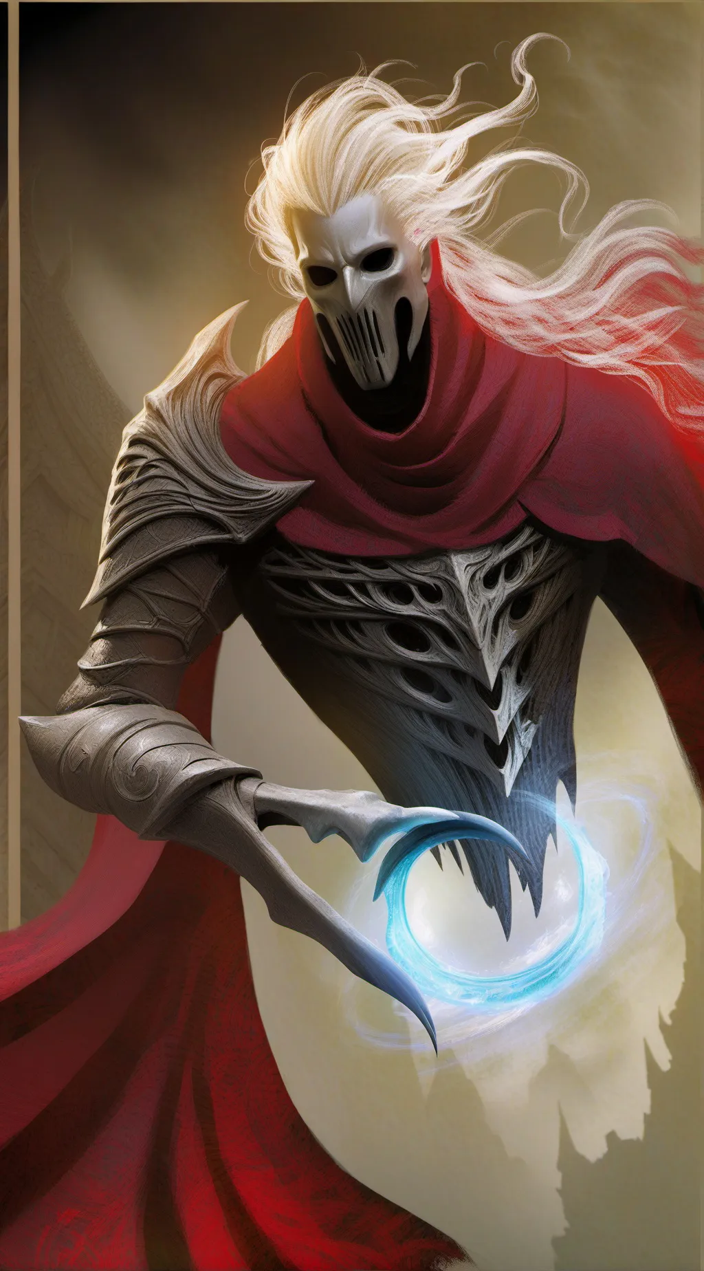 ai character: sombra background