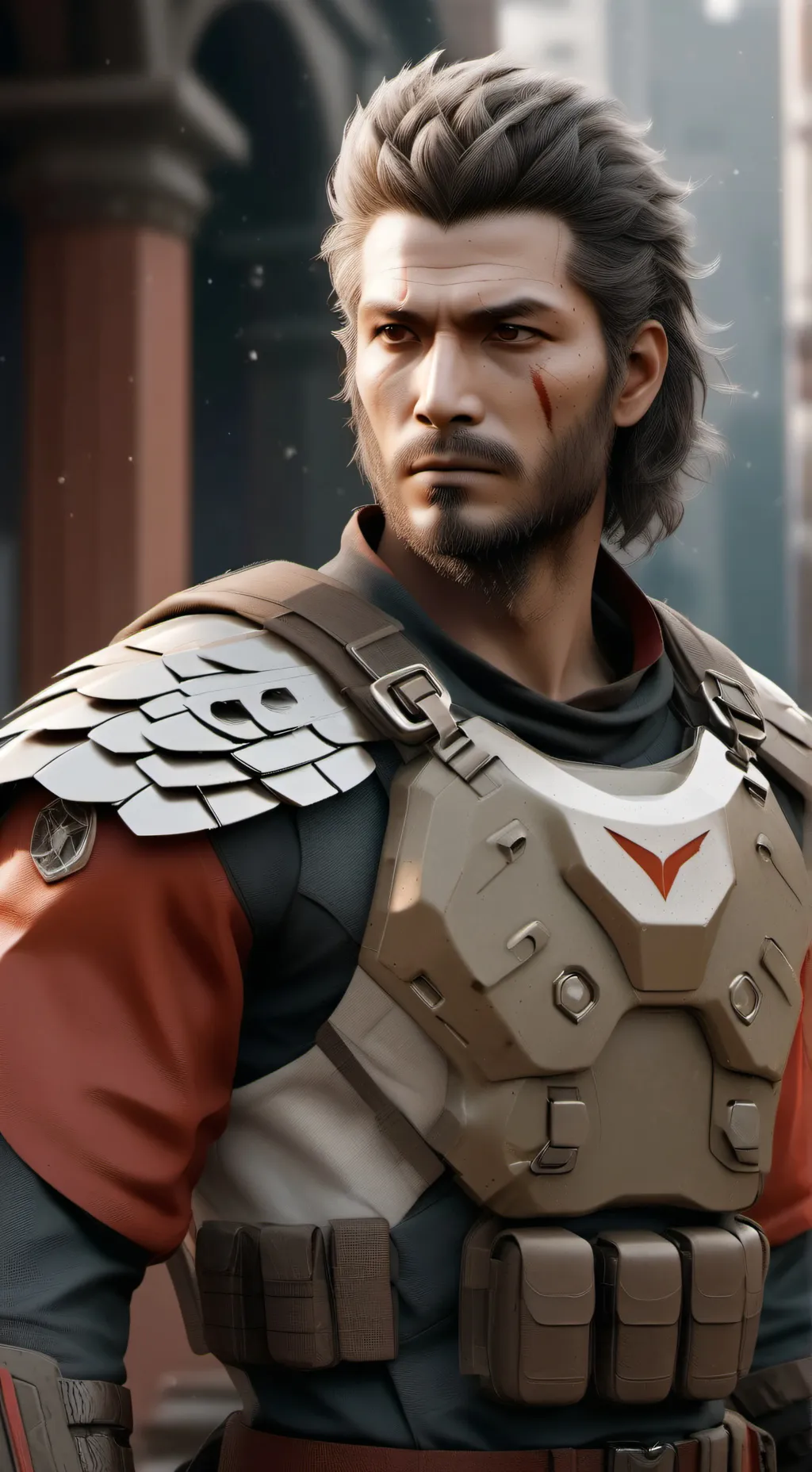 ai character: El pasado de hawks background