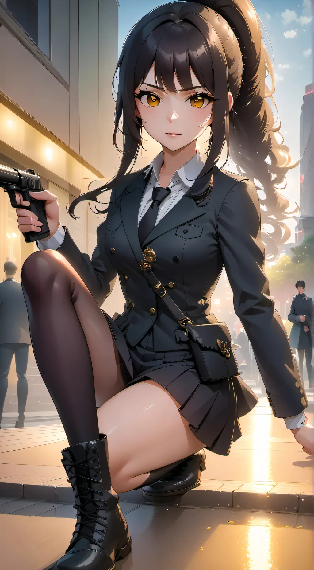 ai character: Katrina Lin background