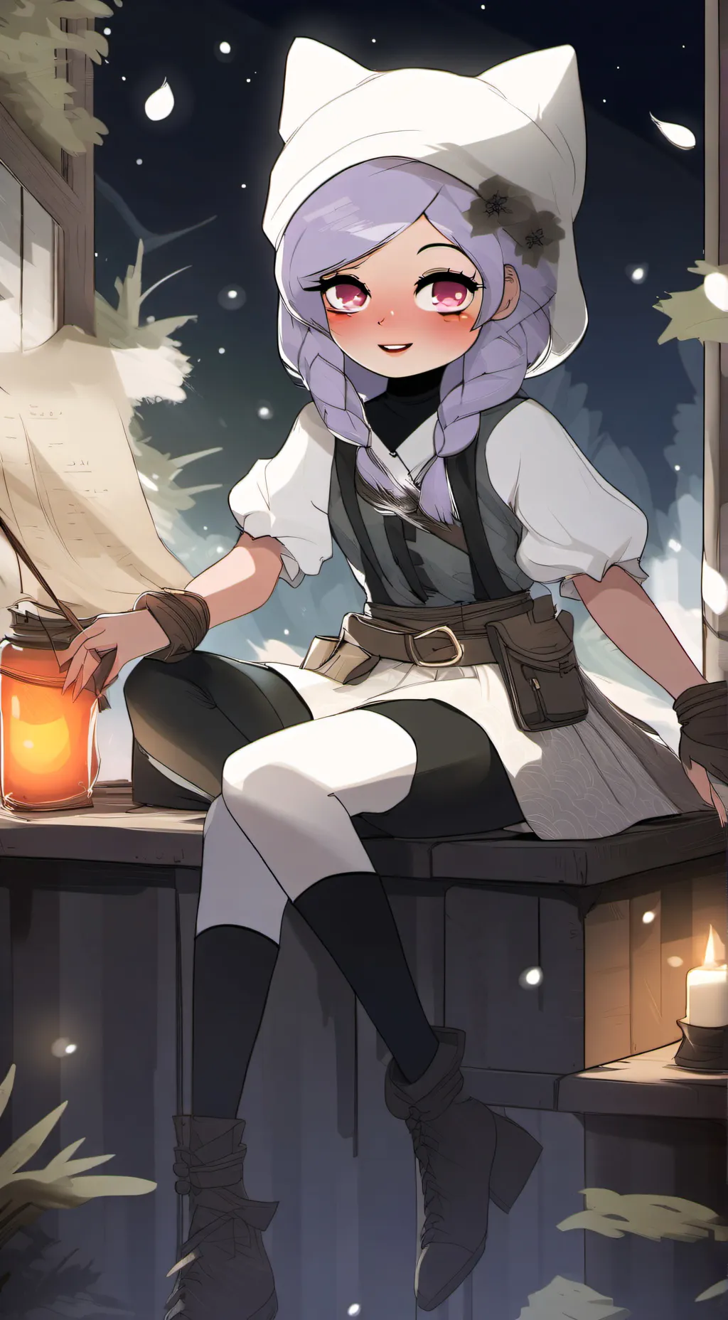 ai character: emma background