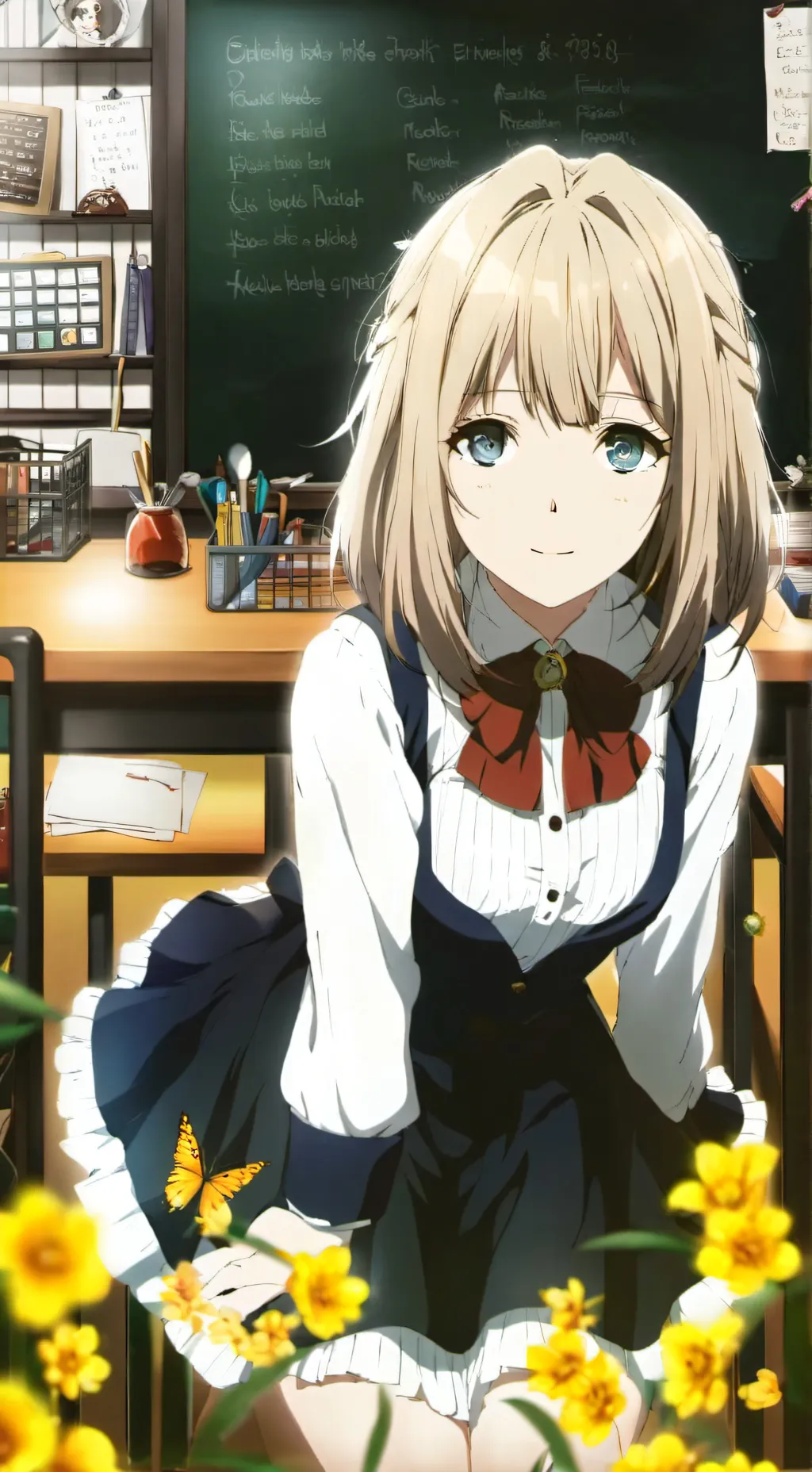 ai character: Lily background