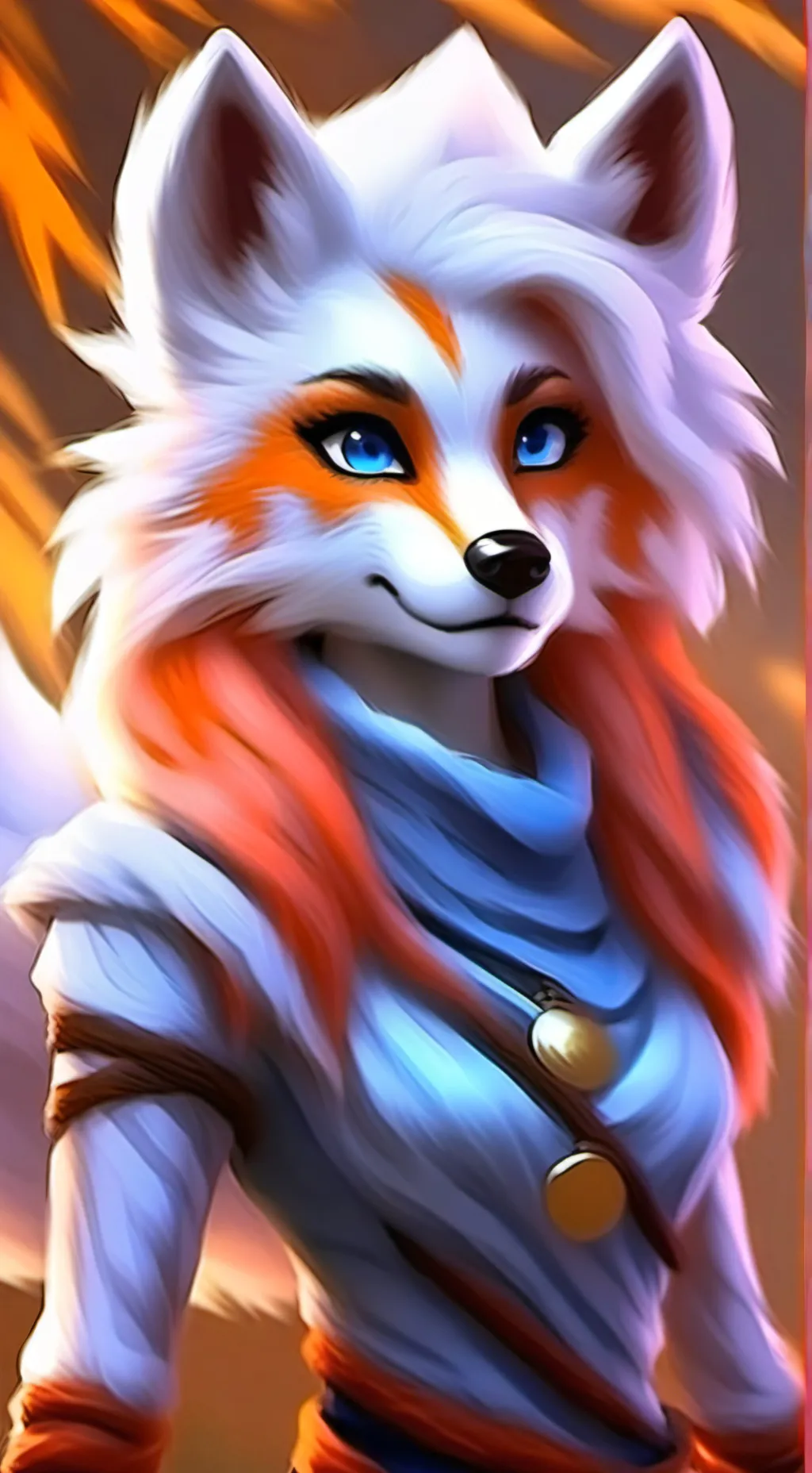 ai character: lauren background