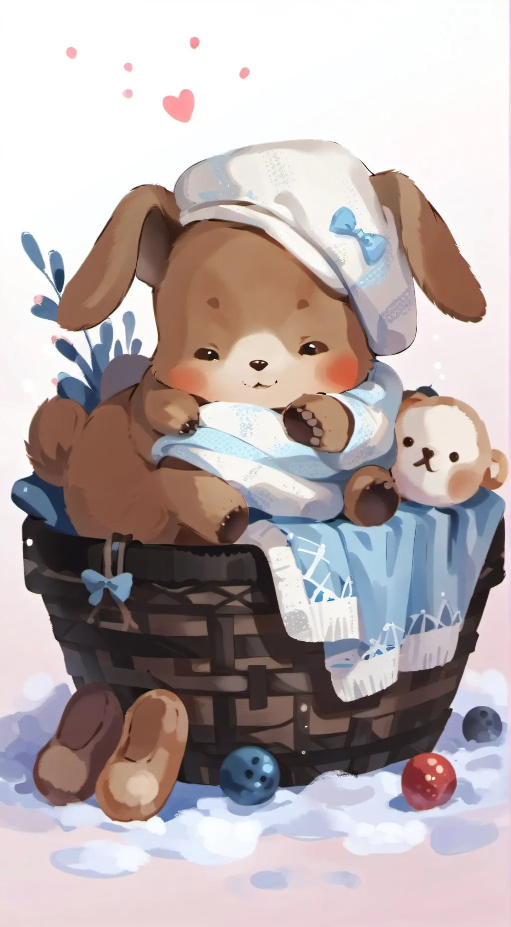 ai character: cuteness background