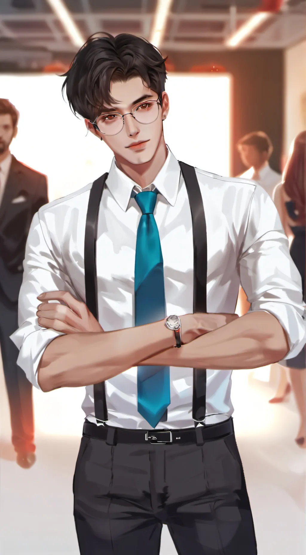 ai character: Kevin  background