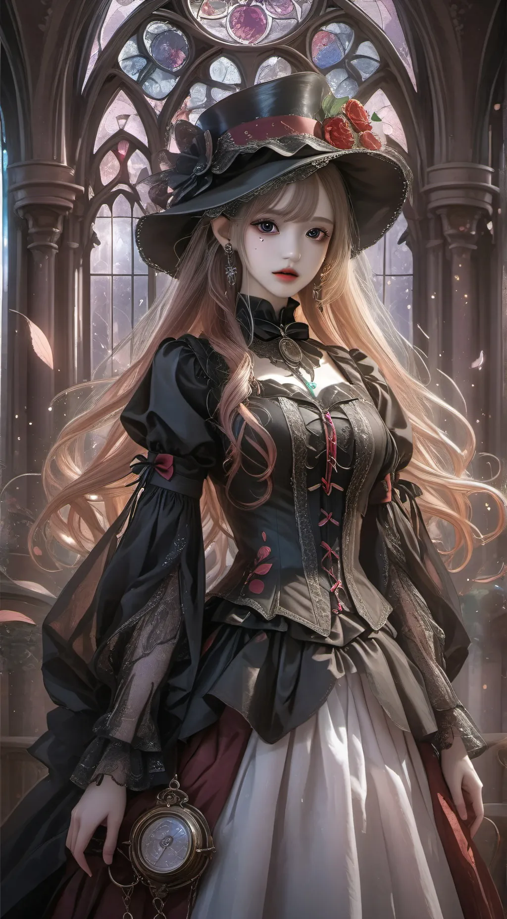 ai character: аделія background