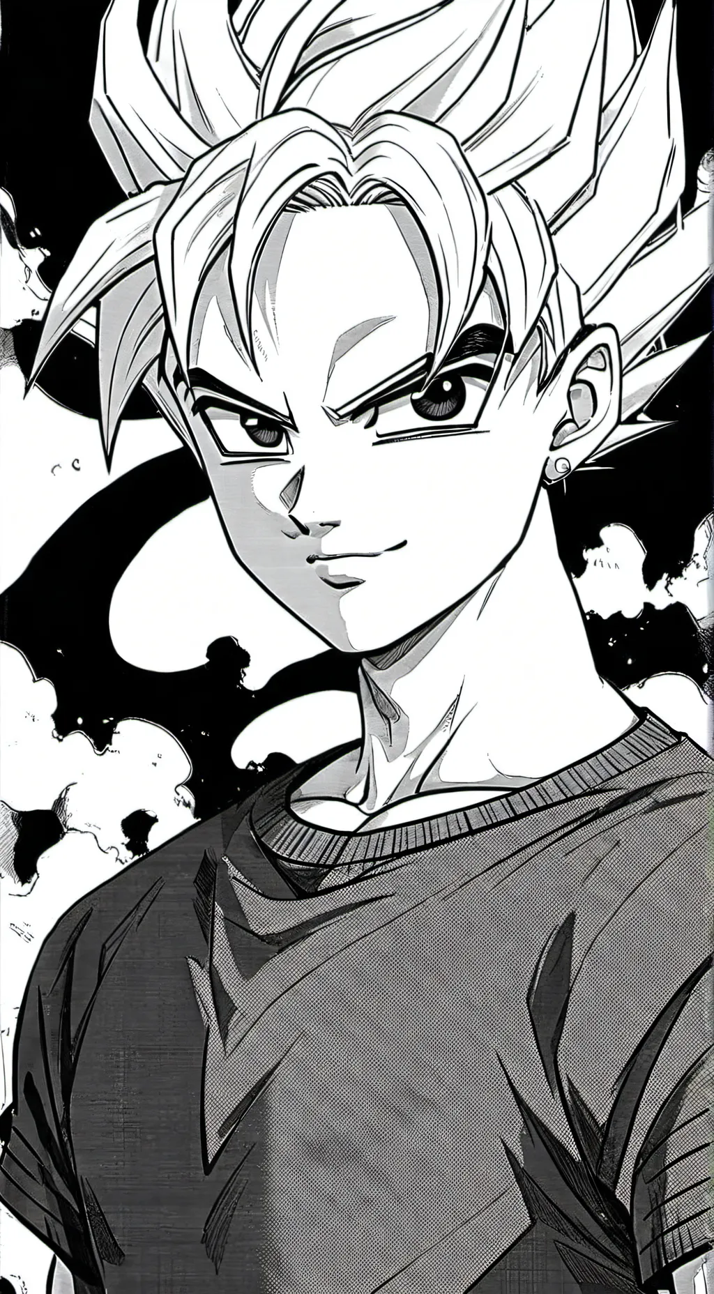 ai character: Trunks background