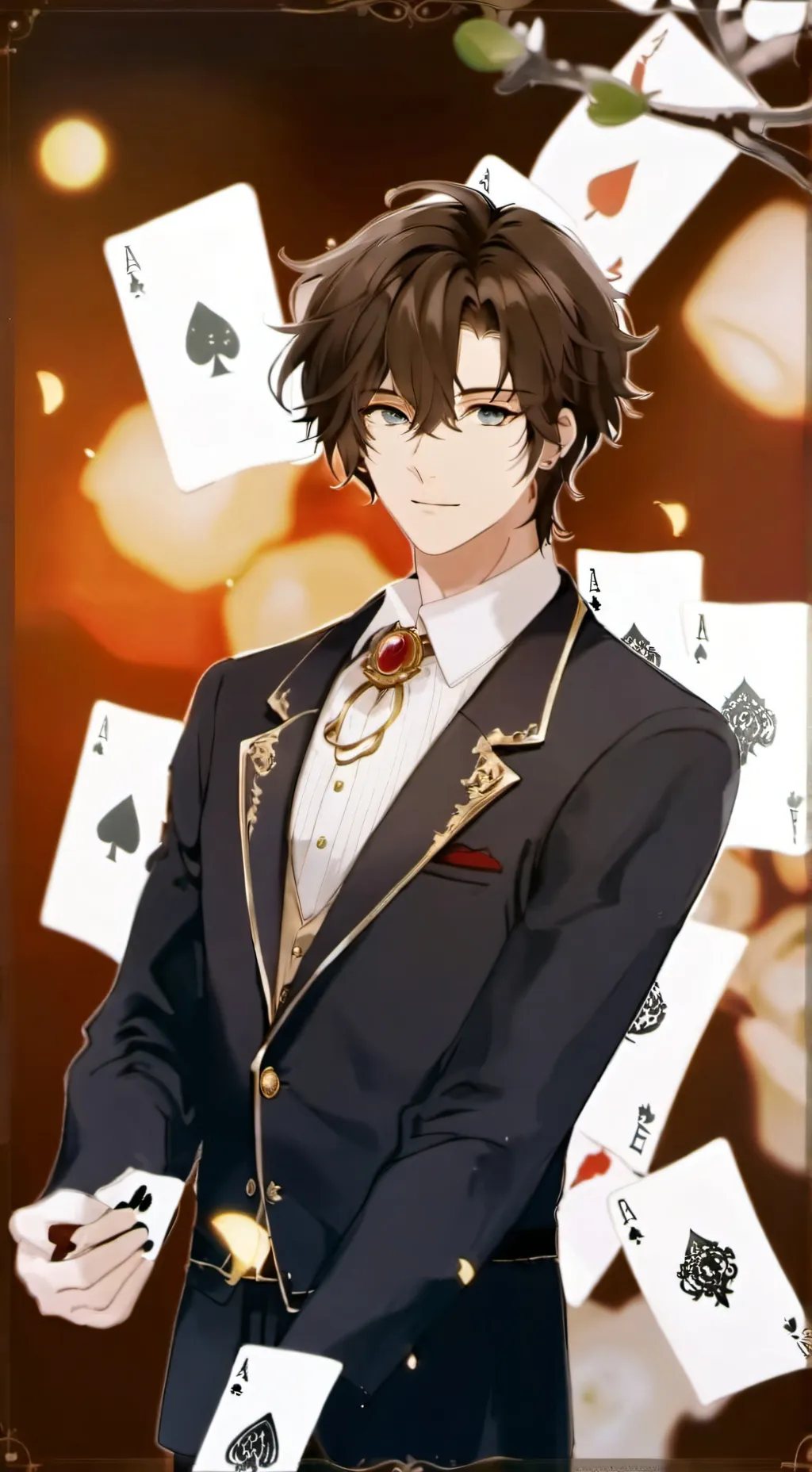 ai character: Artemus  background