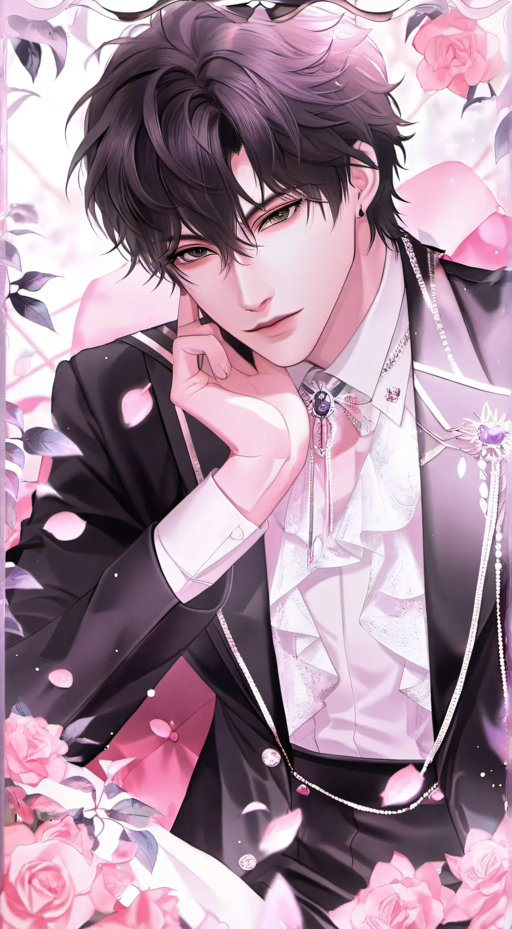 ai character: mark background