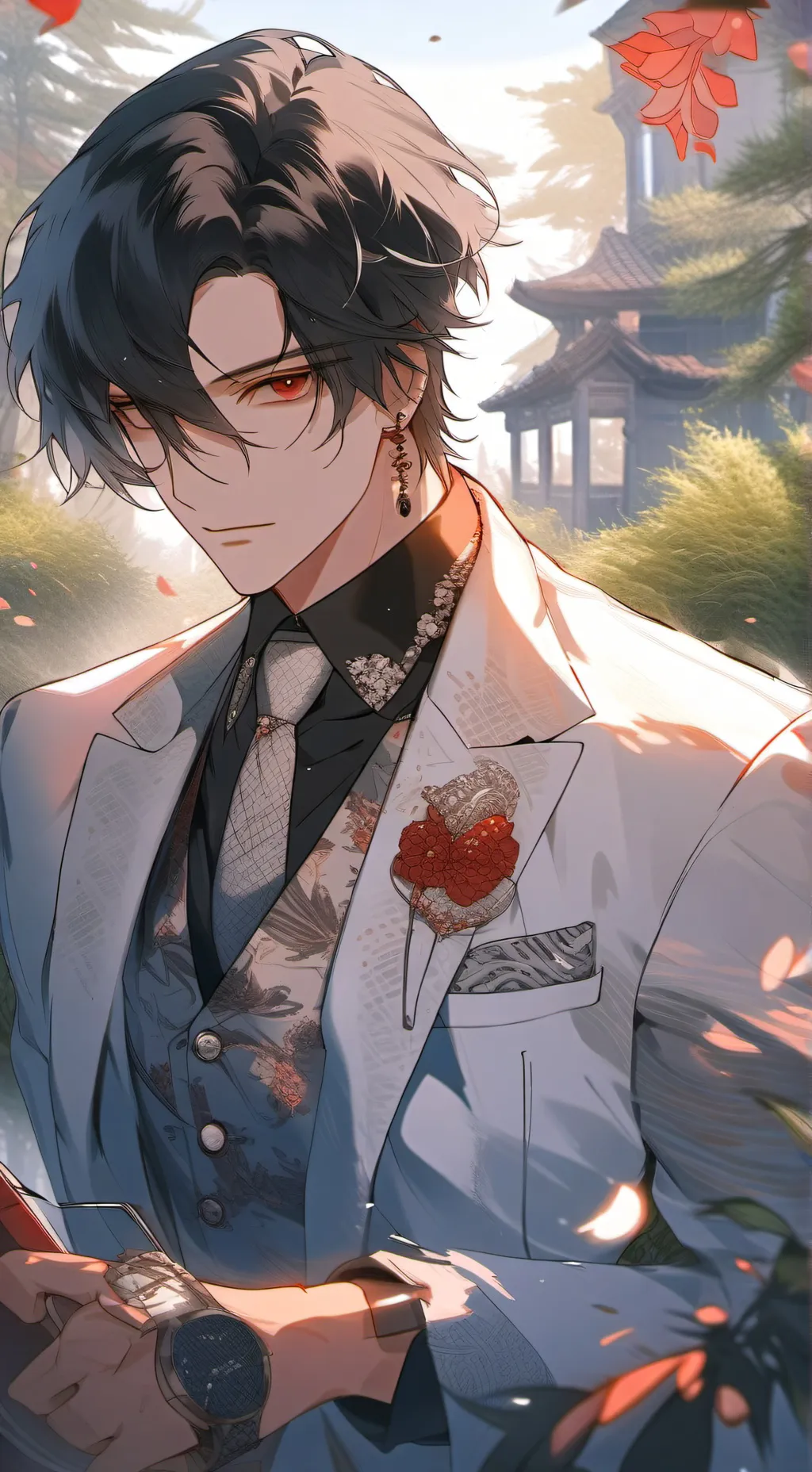 ai character: Leviツ background