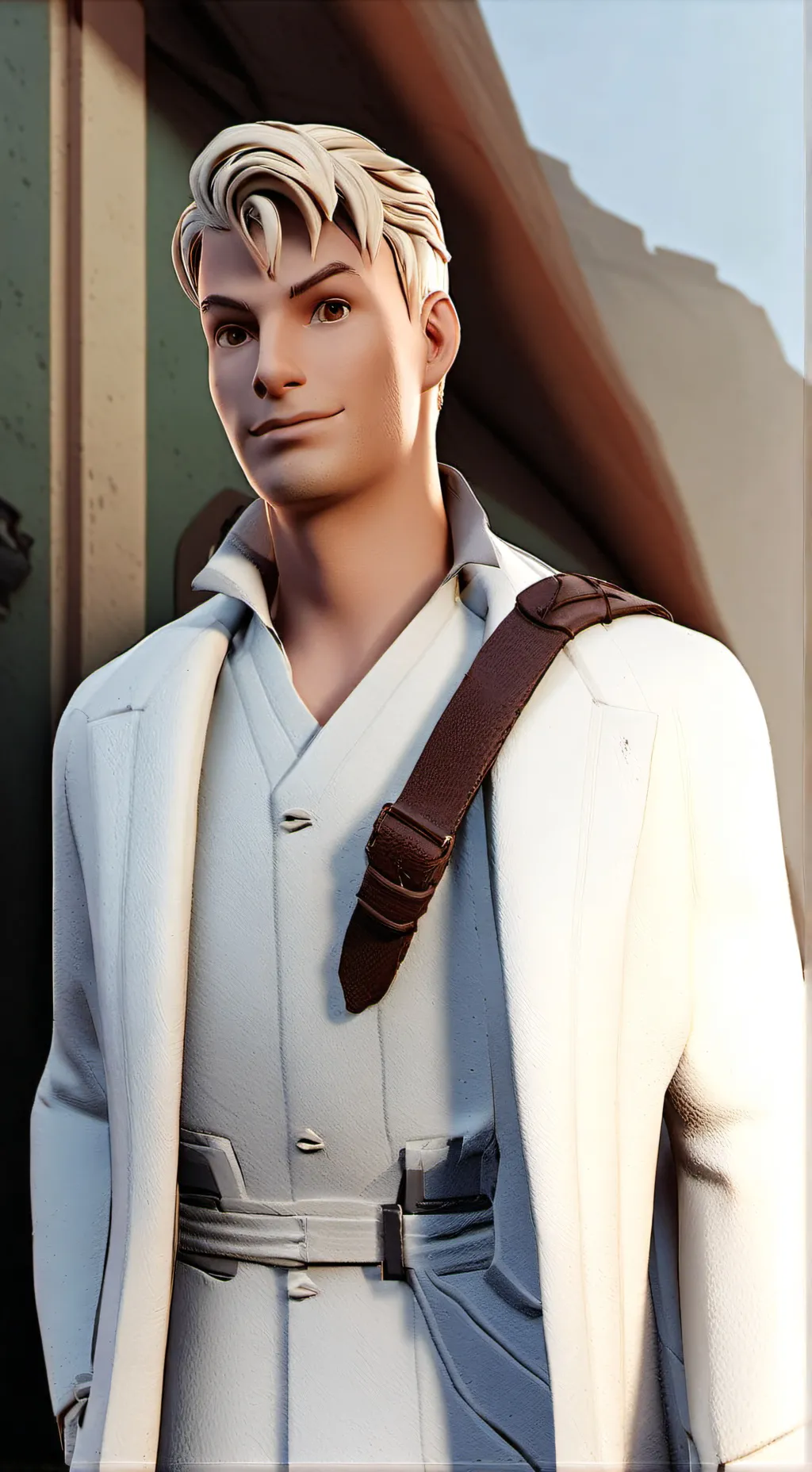 ai character: Nolan  background