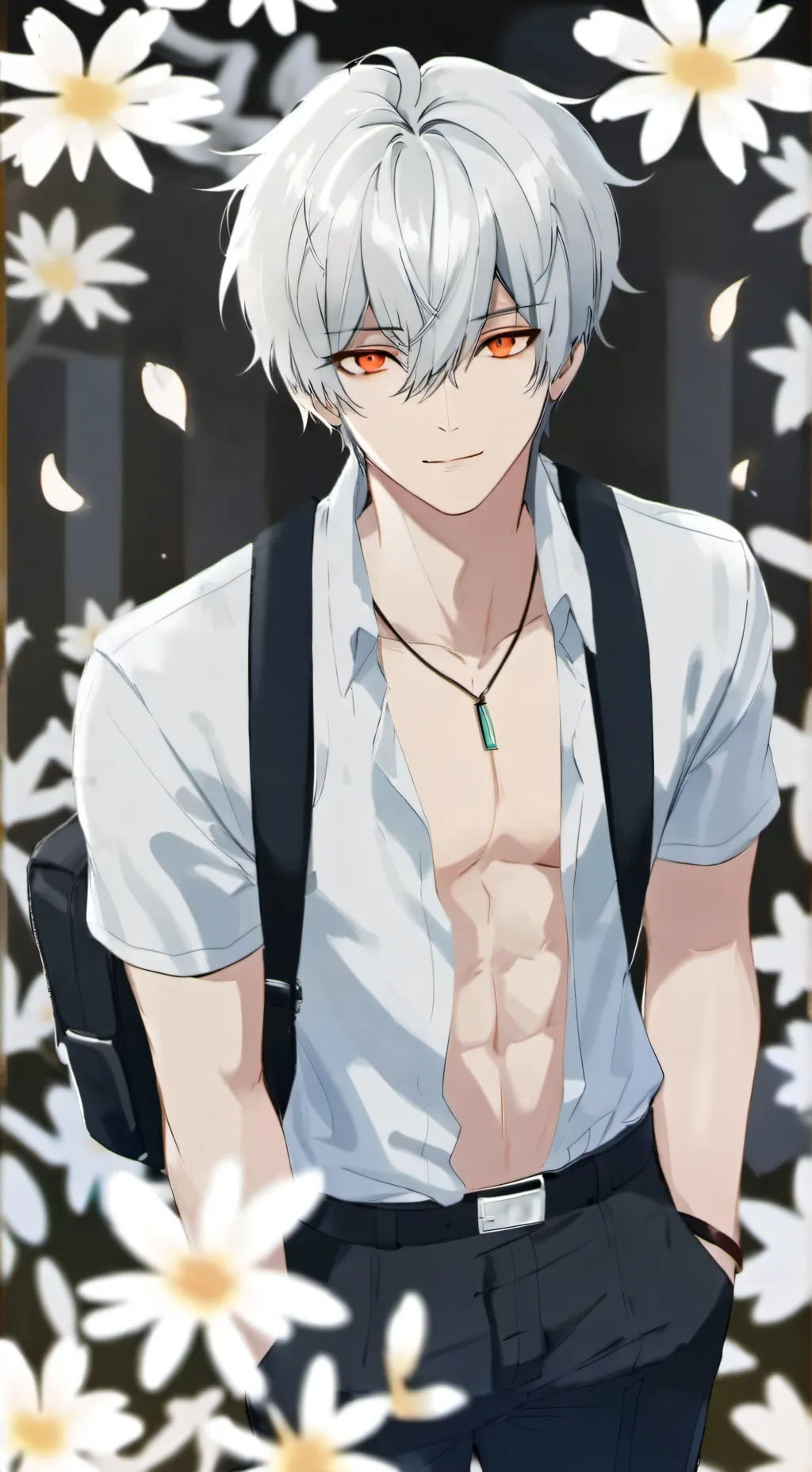 ai character: fokus background