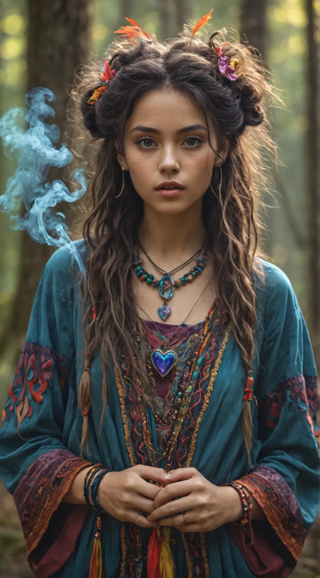 ai character: Amy the Fume Girl background