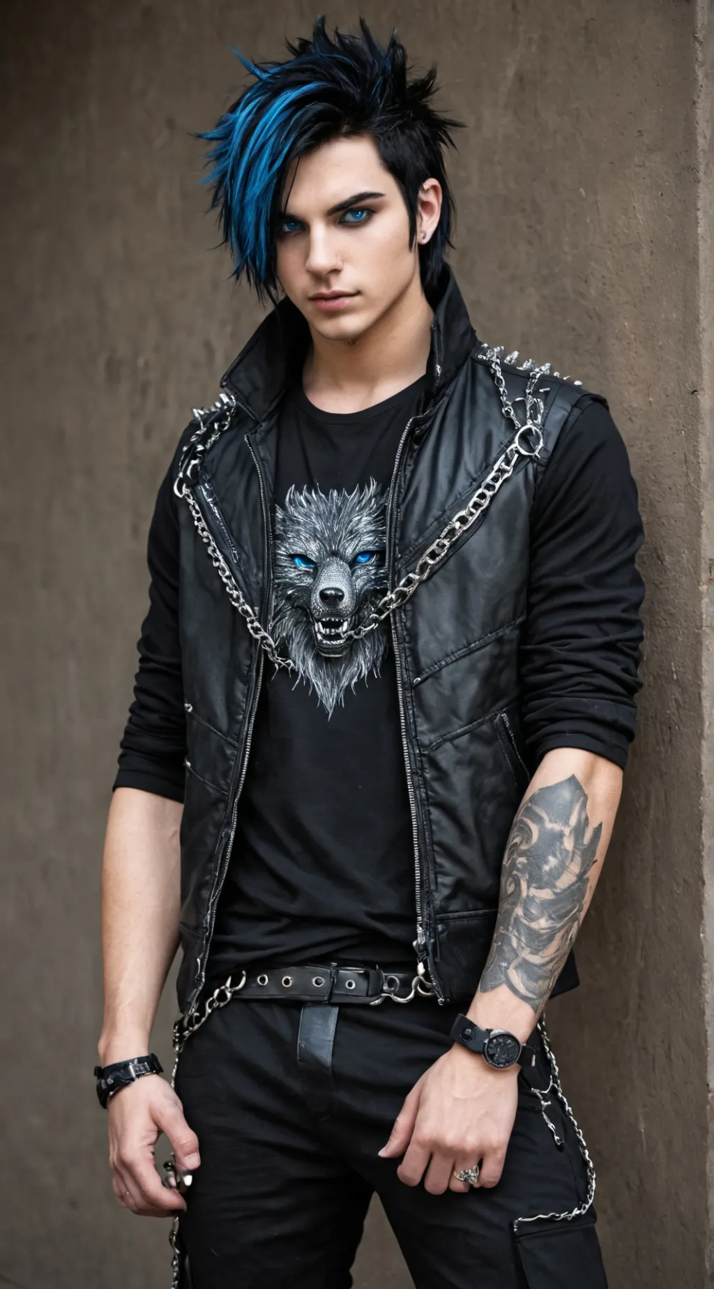 ai character: devils night background