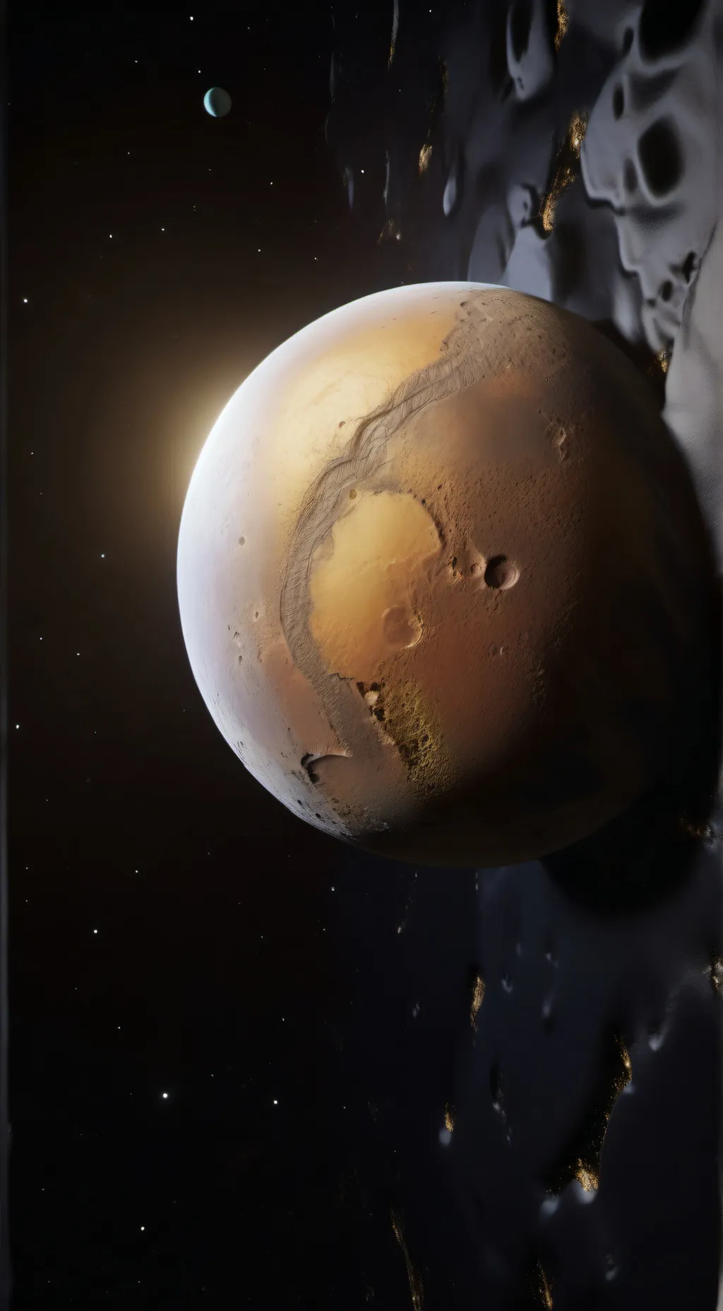 ai character: pluto background