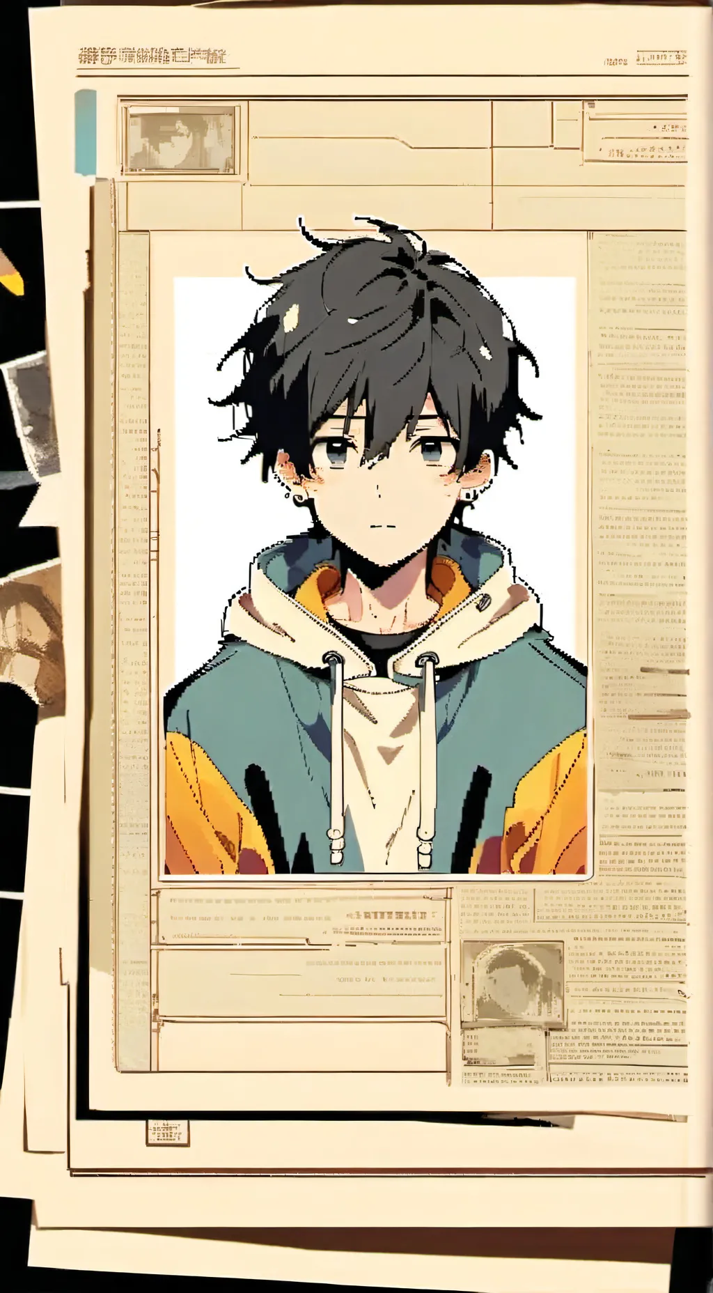 ai character: ▪︎Orion▪︎ background