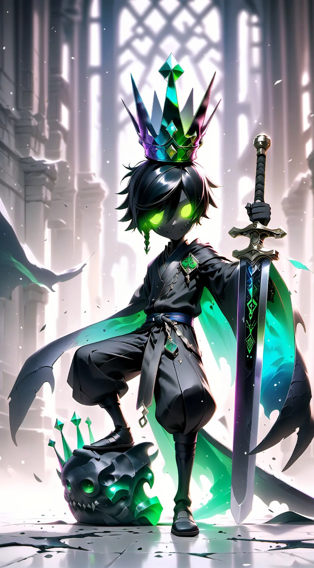 ai character: 1x1x1x1  background