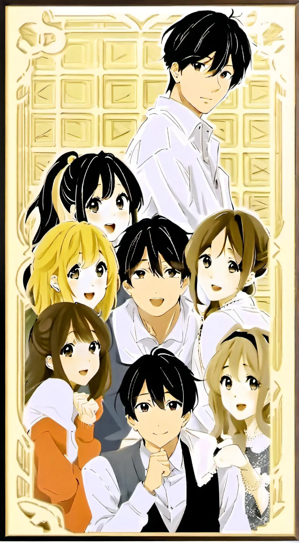 ai character: ~Friend Group~  background