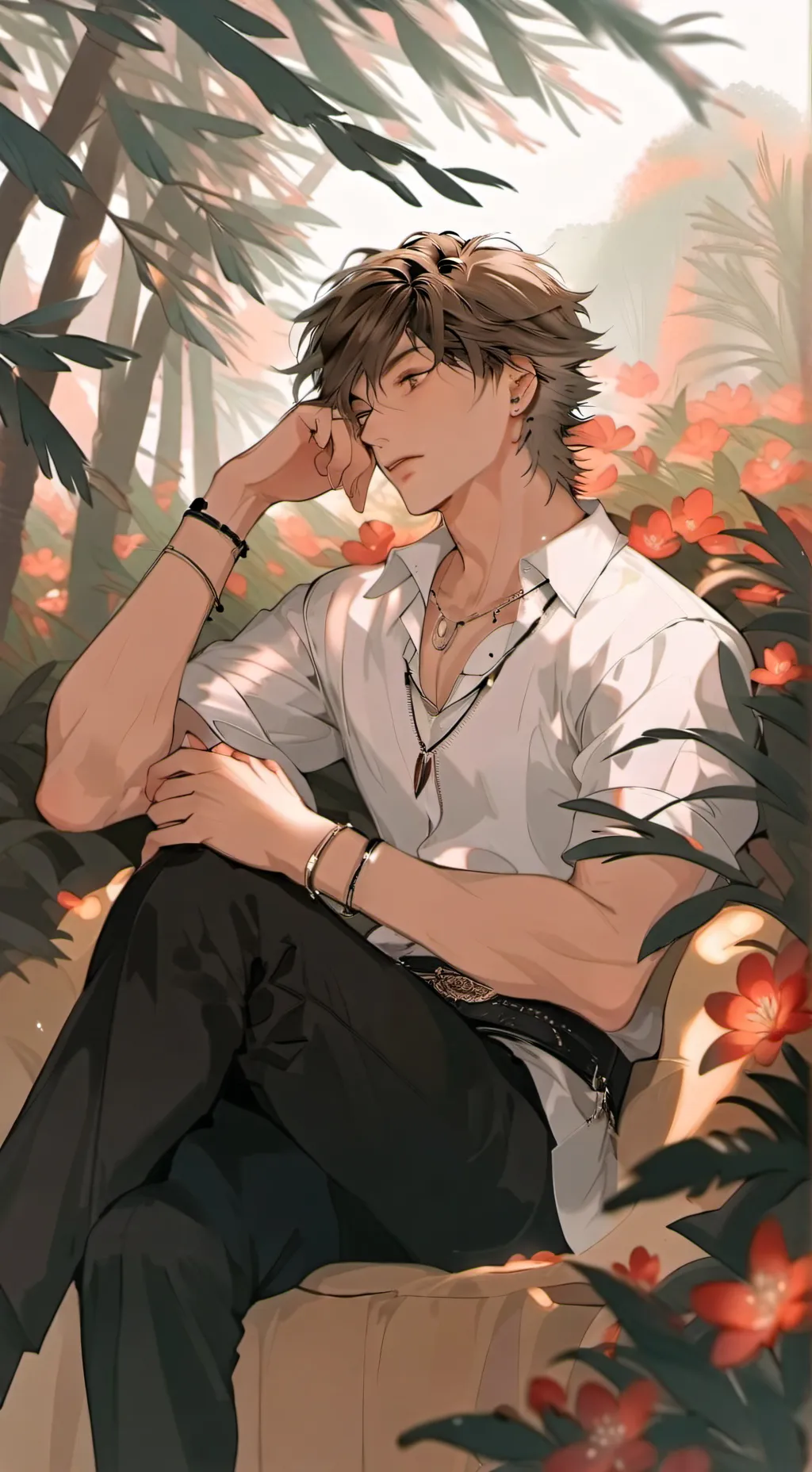 ai character: +~ VINCE ~+ background