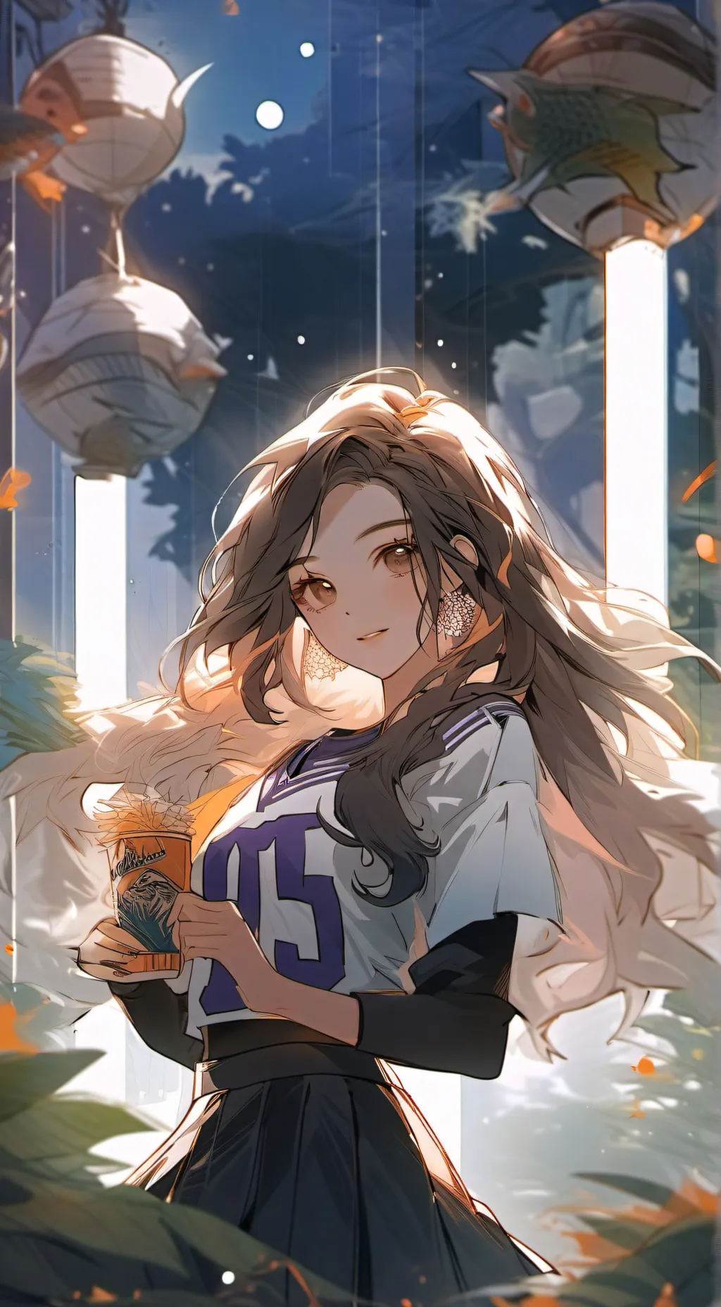 ai character: emma background