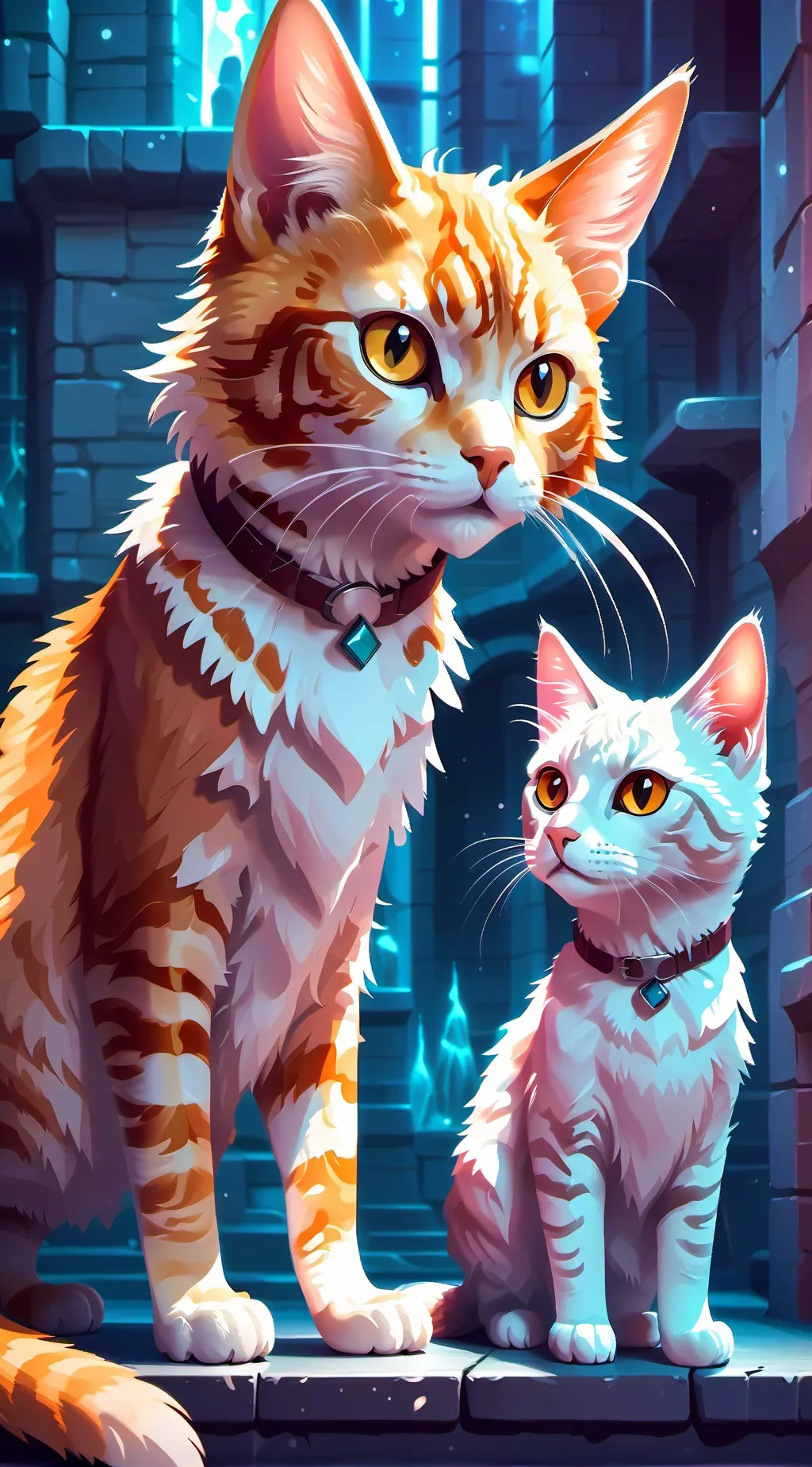 ai character: Bruno and Kat background