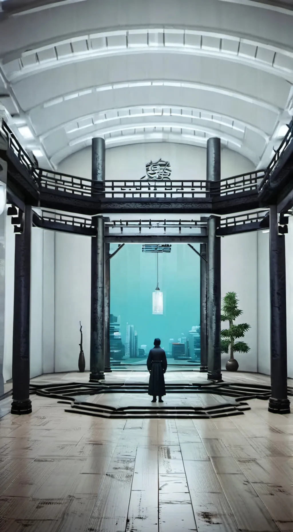 ai character: Squid Game 2 ⏺️🔼⏹️ background