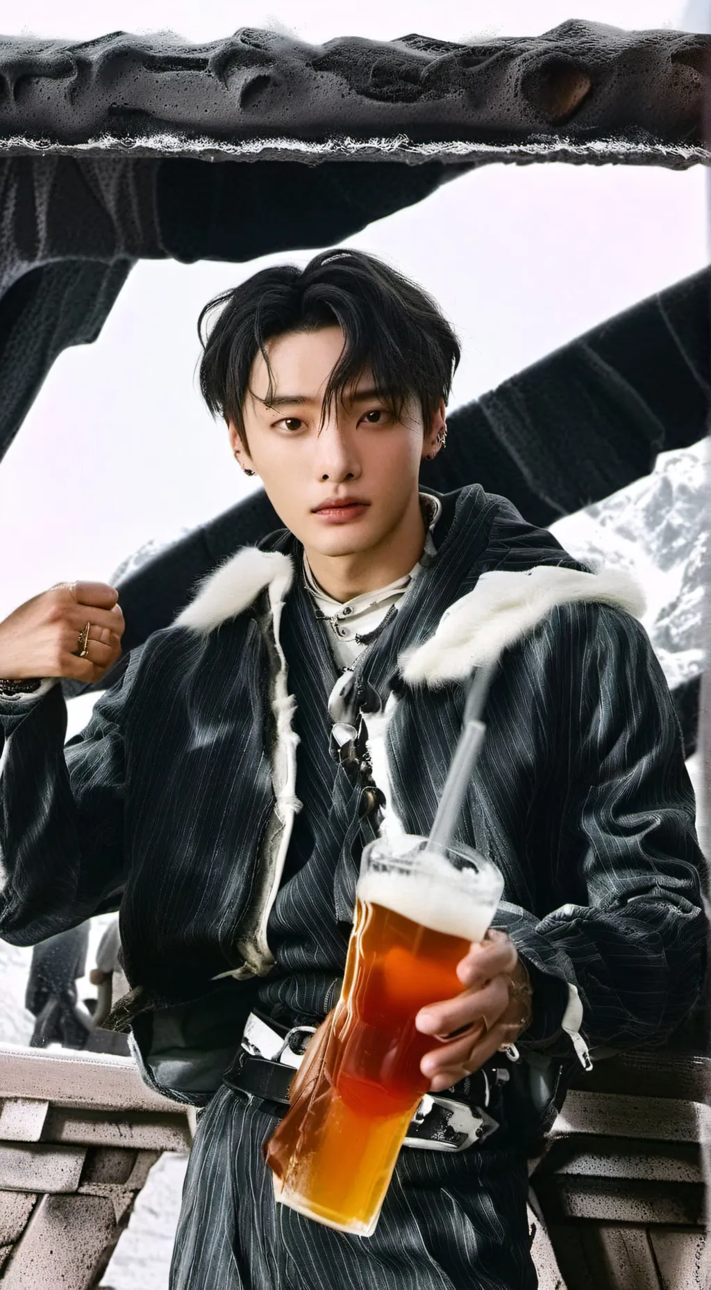 ai character: stray kids background