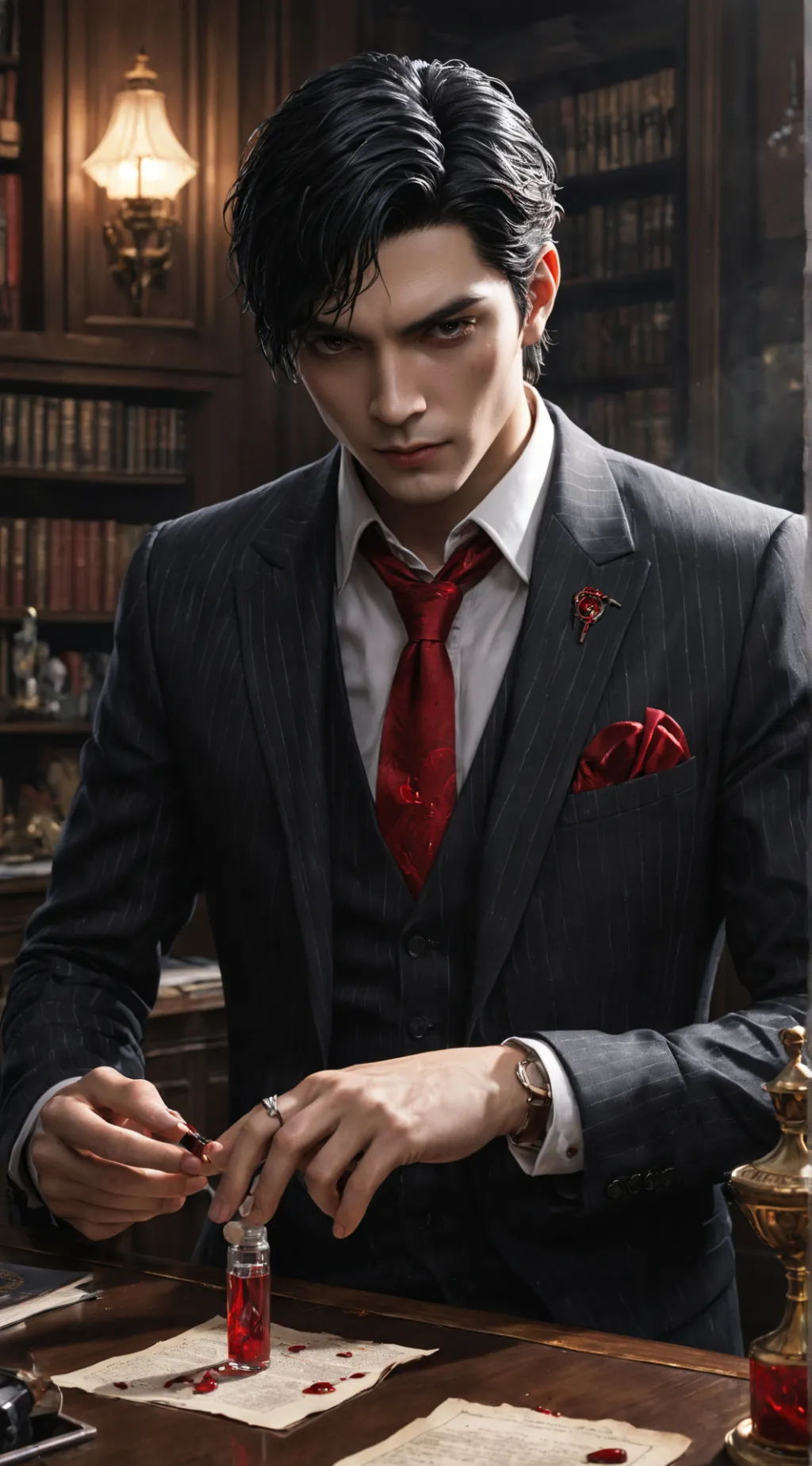 ai character: Lucian background