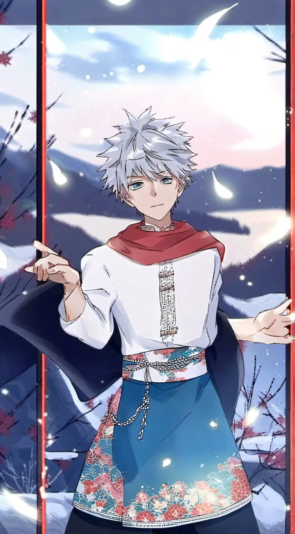 ai character: Gojo background