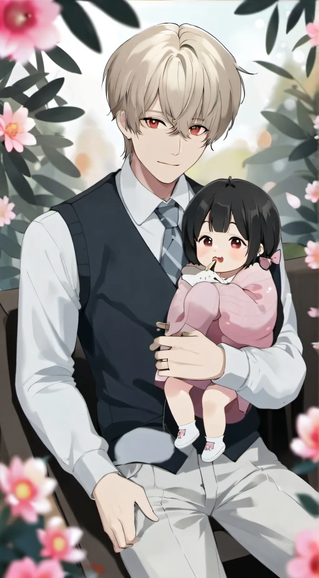 ai character: Little Lily background