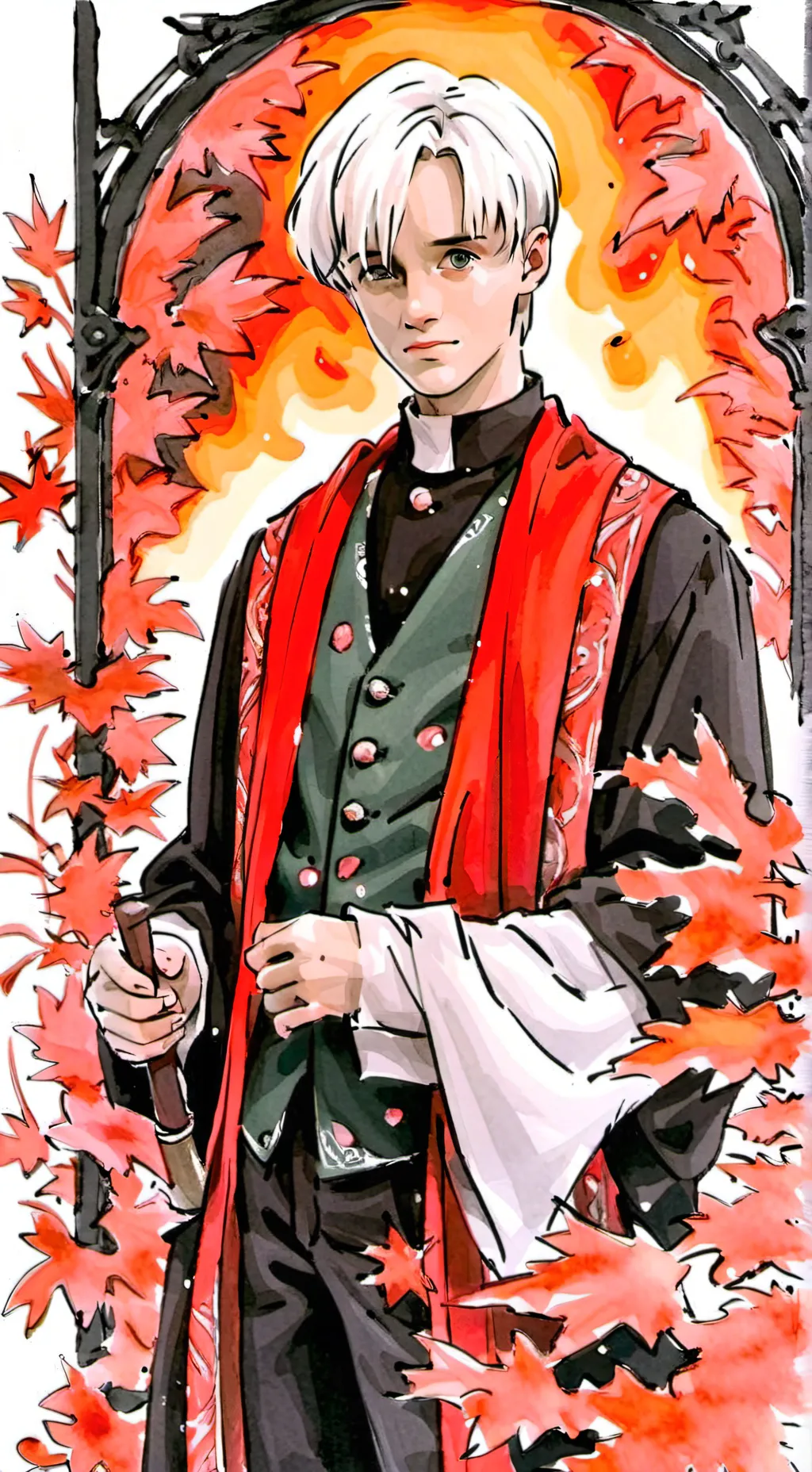 ai character: Draco Malfoy background