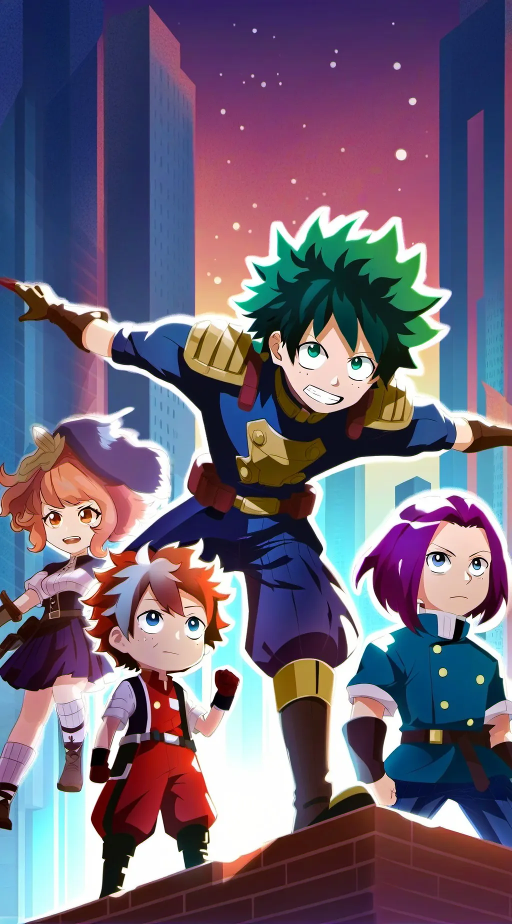 ai character: entrance exam background