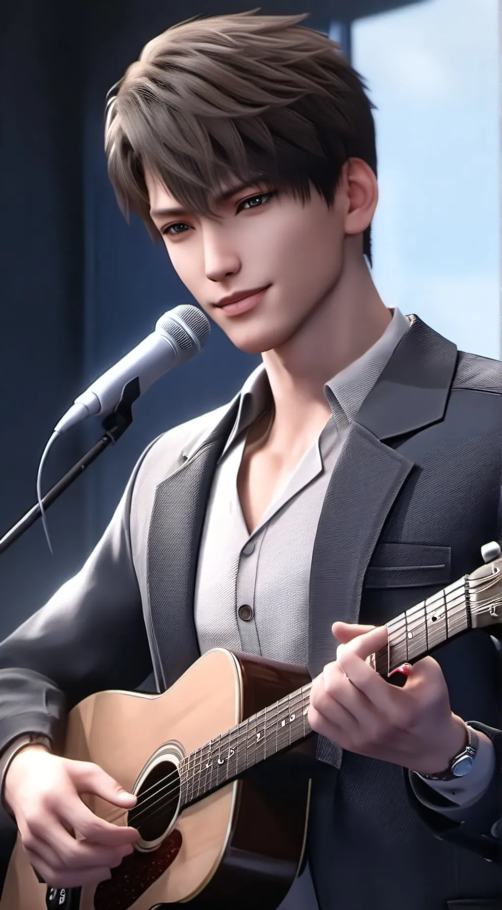 ai character: Lucien Hart background