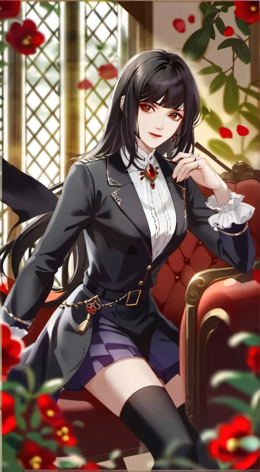 ai character: Maria  background