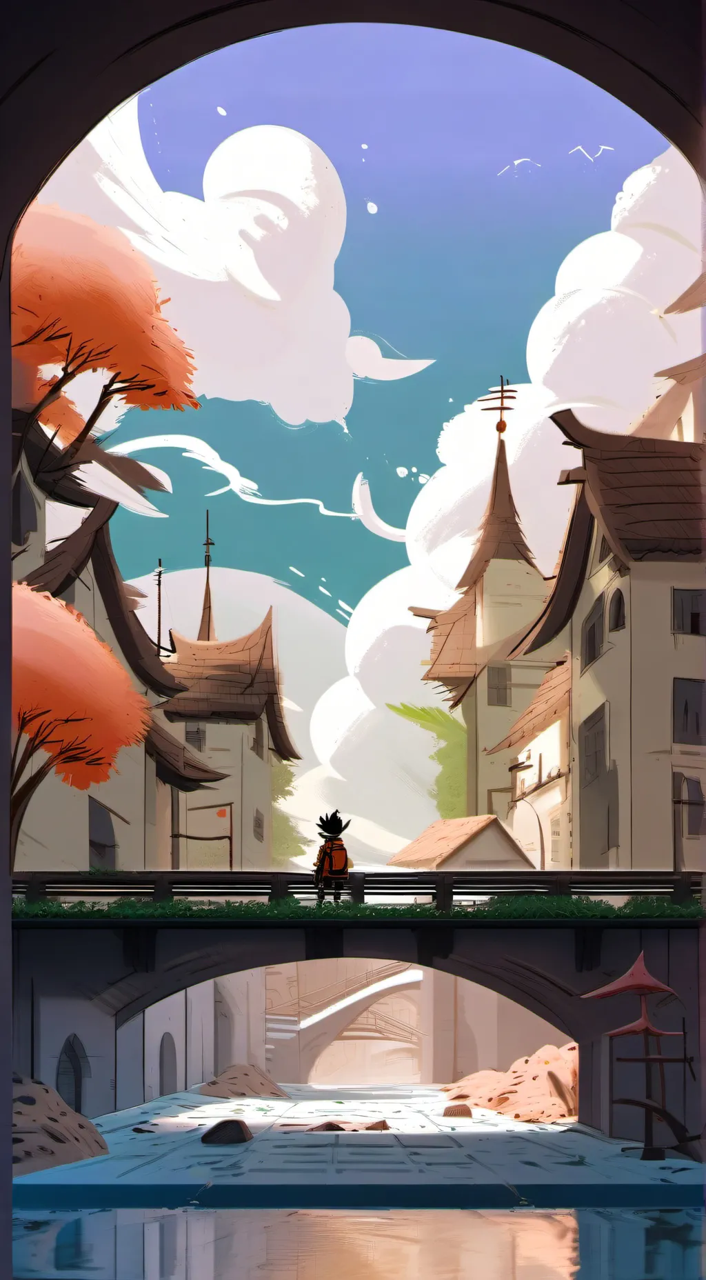 ai character: sam and luna background