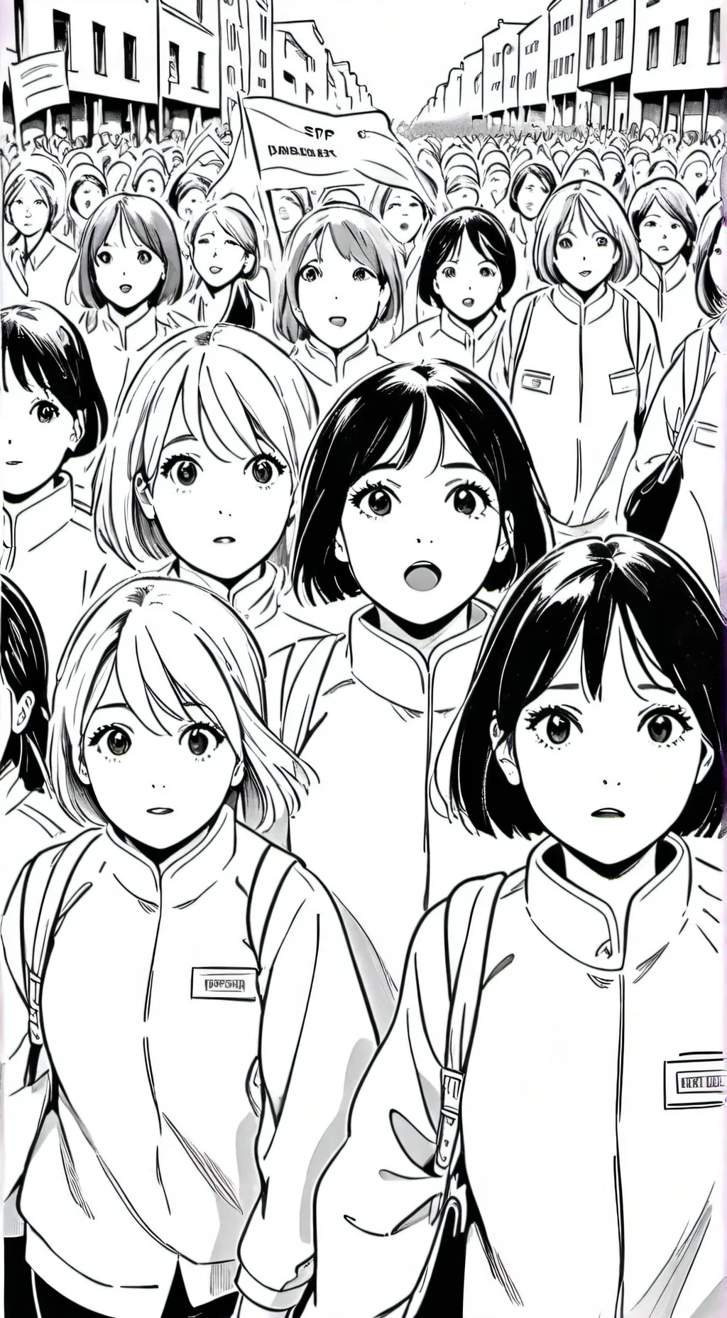 ai character: ♀️8 de marzo♀️ background