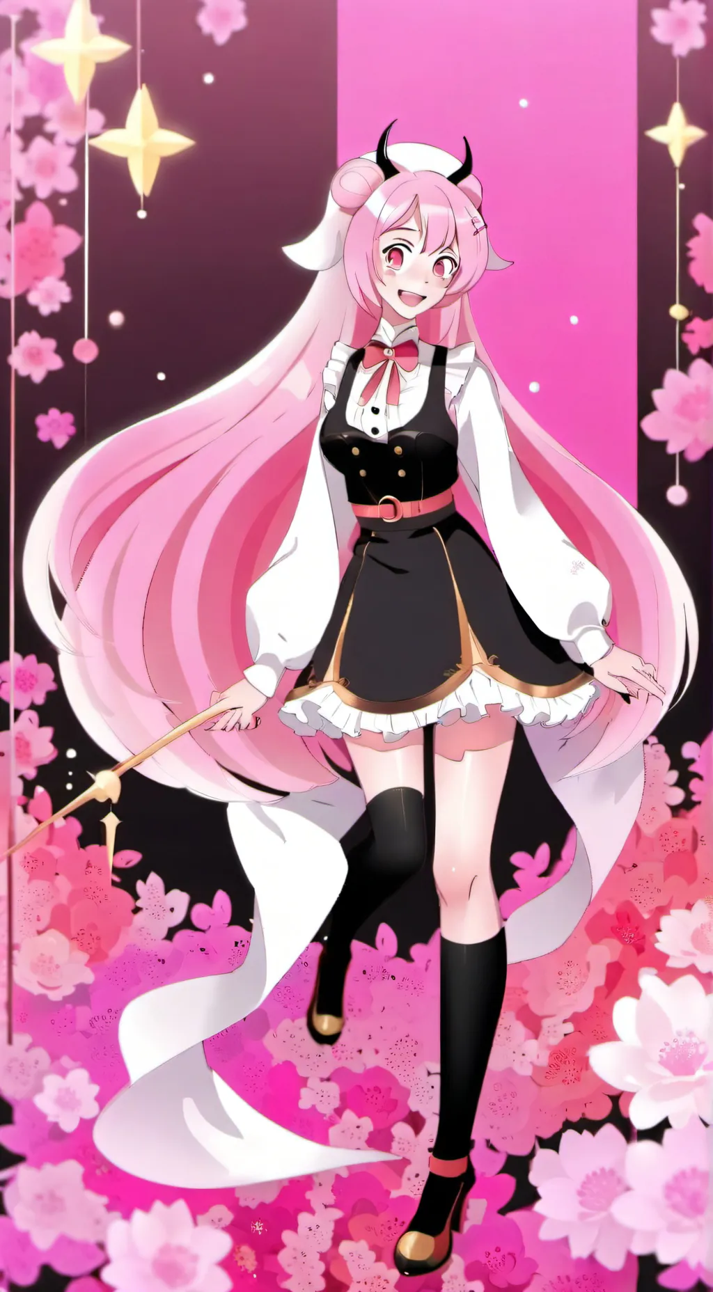 ai character: you in Dandadan background