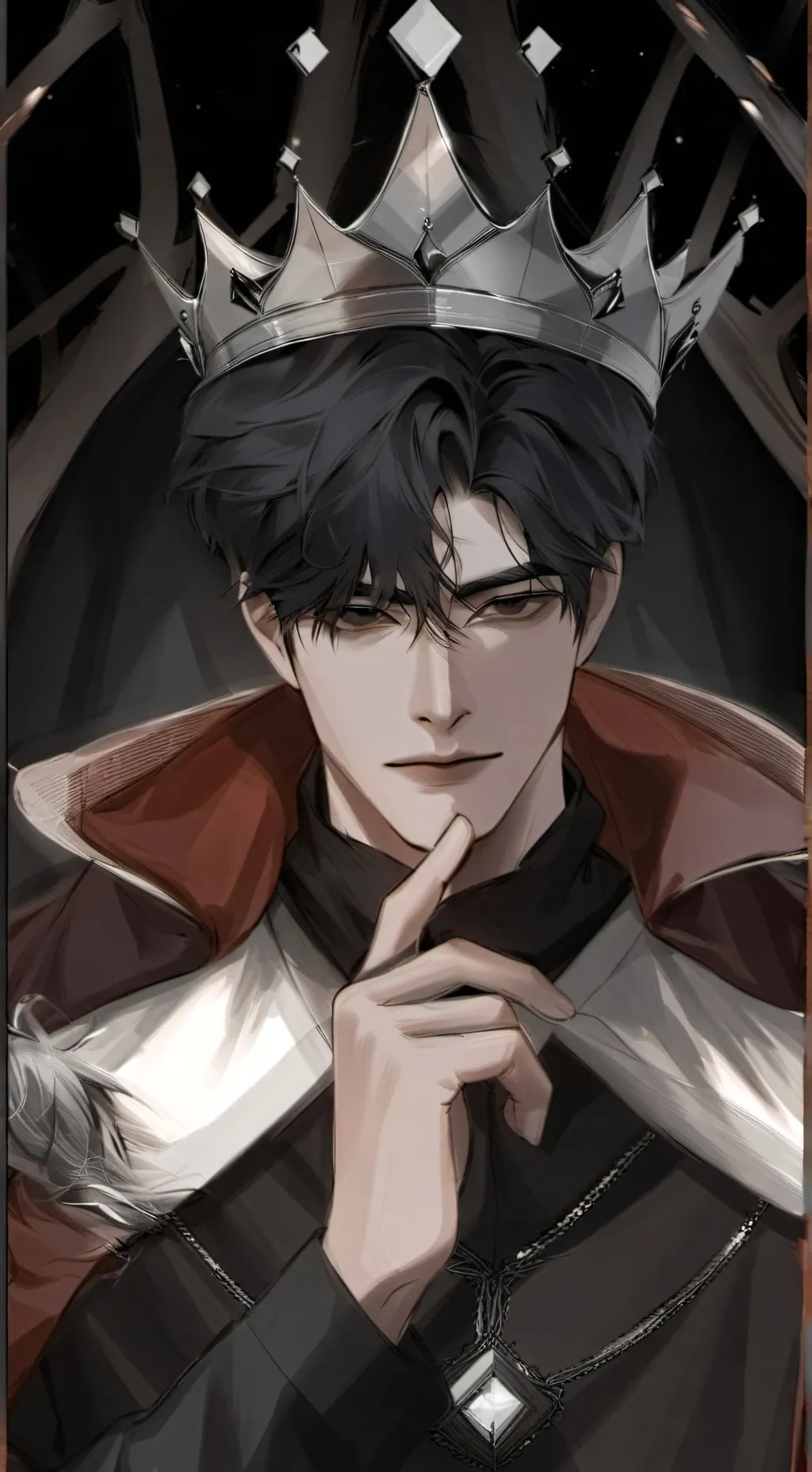 ai character: Prince Leander  background