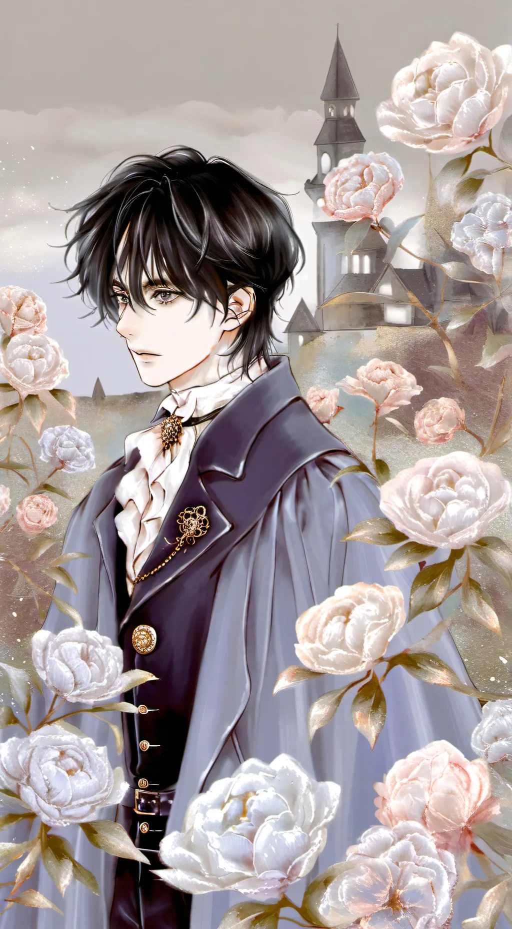 ai character: 洛幽 background