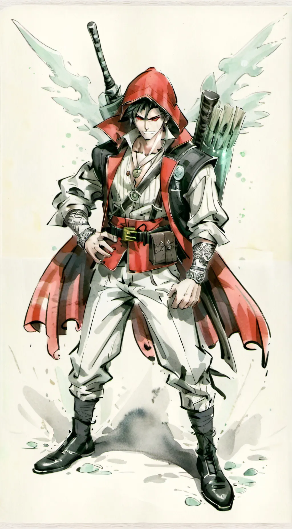 ai character: Vision background