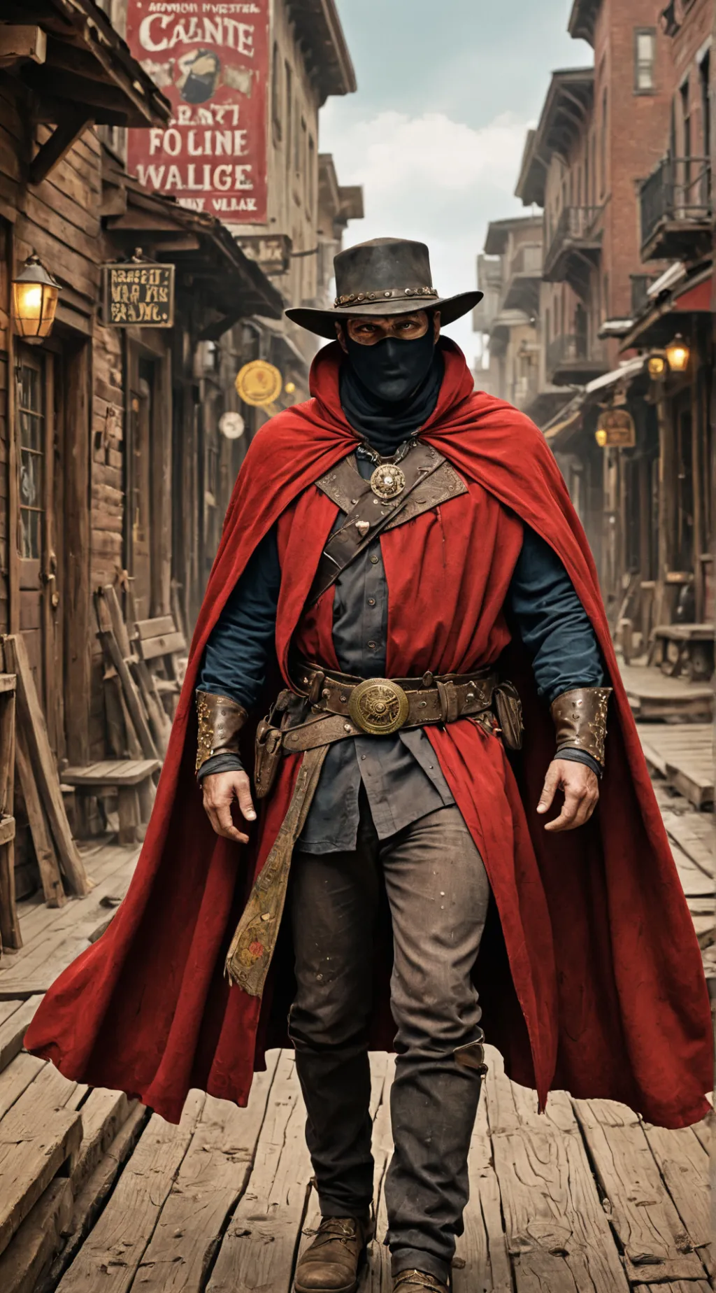 ai character: El Guapo background