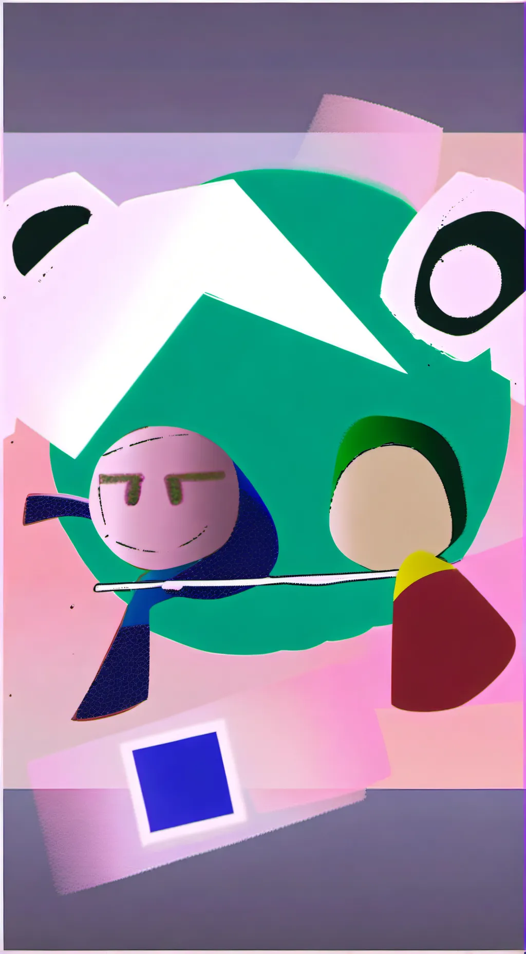 ai character: Dandys world ♡ background